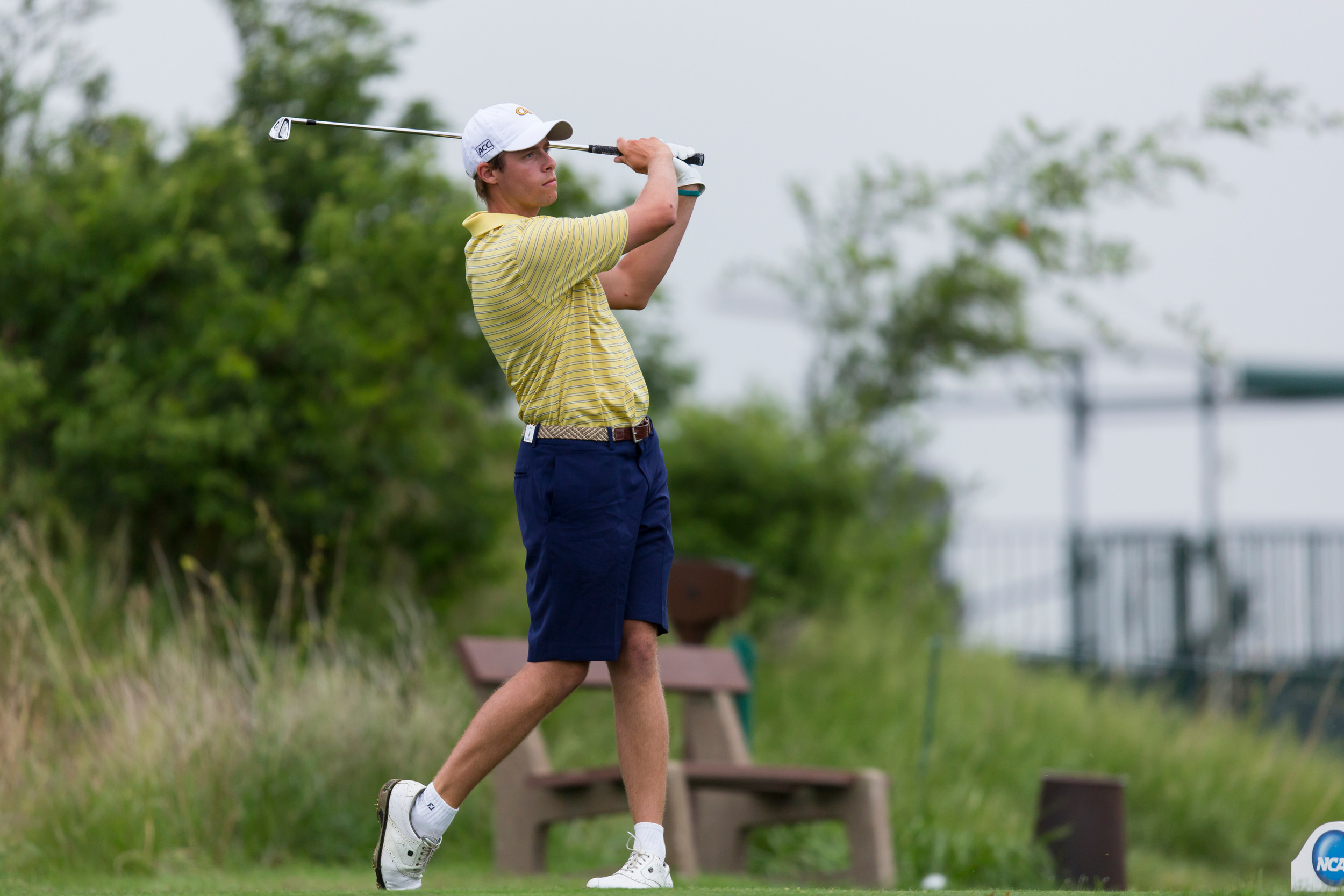 Tuesday quarterfinal match vs. Oklahoma State in the NCAA Championship, May 27, 2014