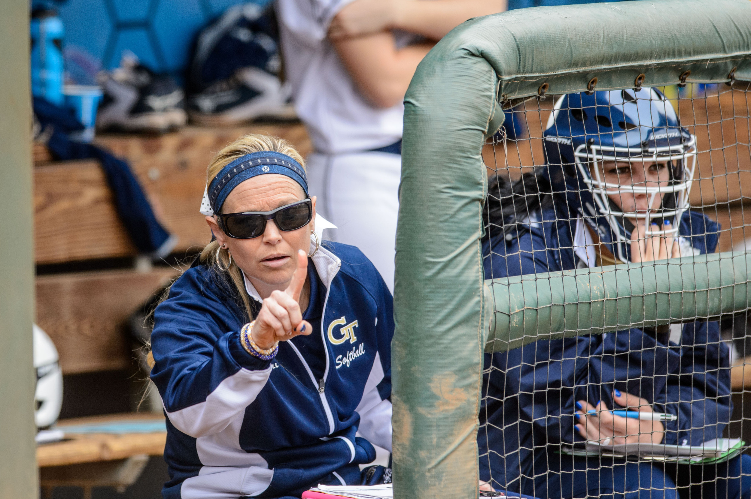 Coach Shelly Hoerner, Assistant Coach Charlotte Morgan