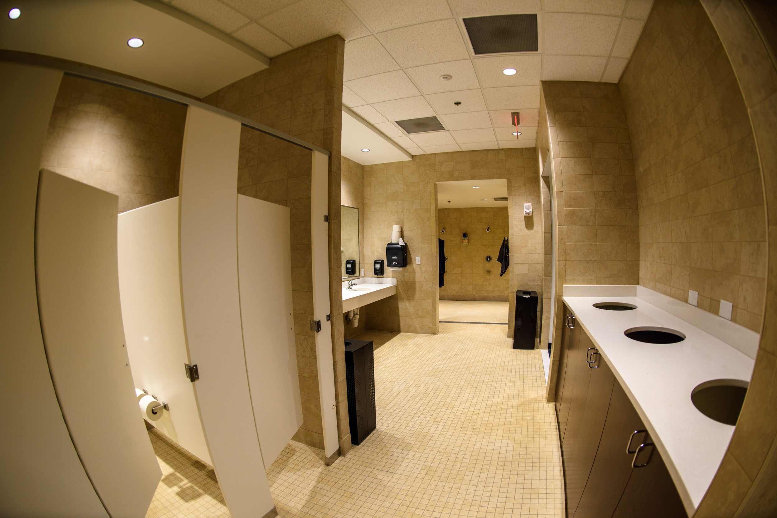 Russ Chandler Stadium -- The Mark Teixeira Locker Room