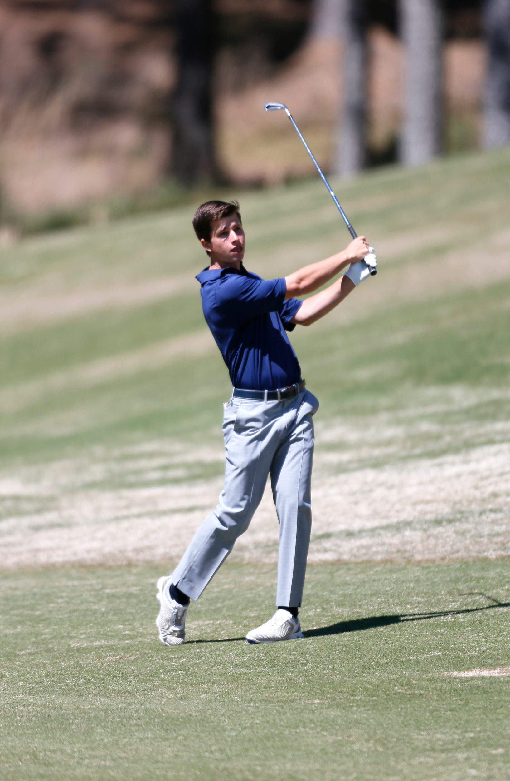 Tyler Joiner during the final round of the Clemson Invitational on April 3, 2016. (mandatory copyright: Vern Verna / Ai Wire)