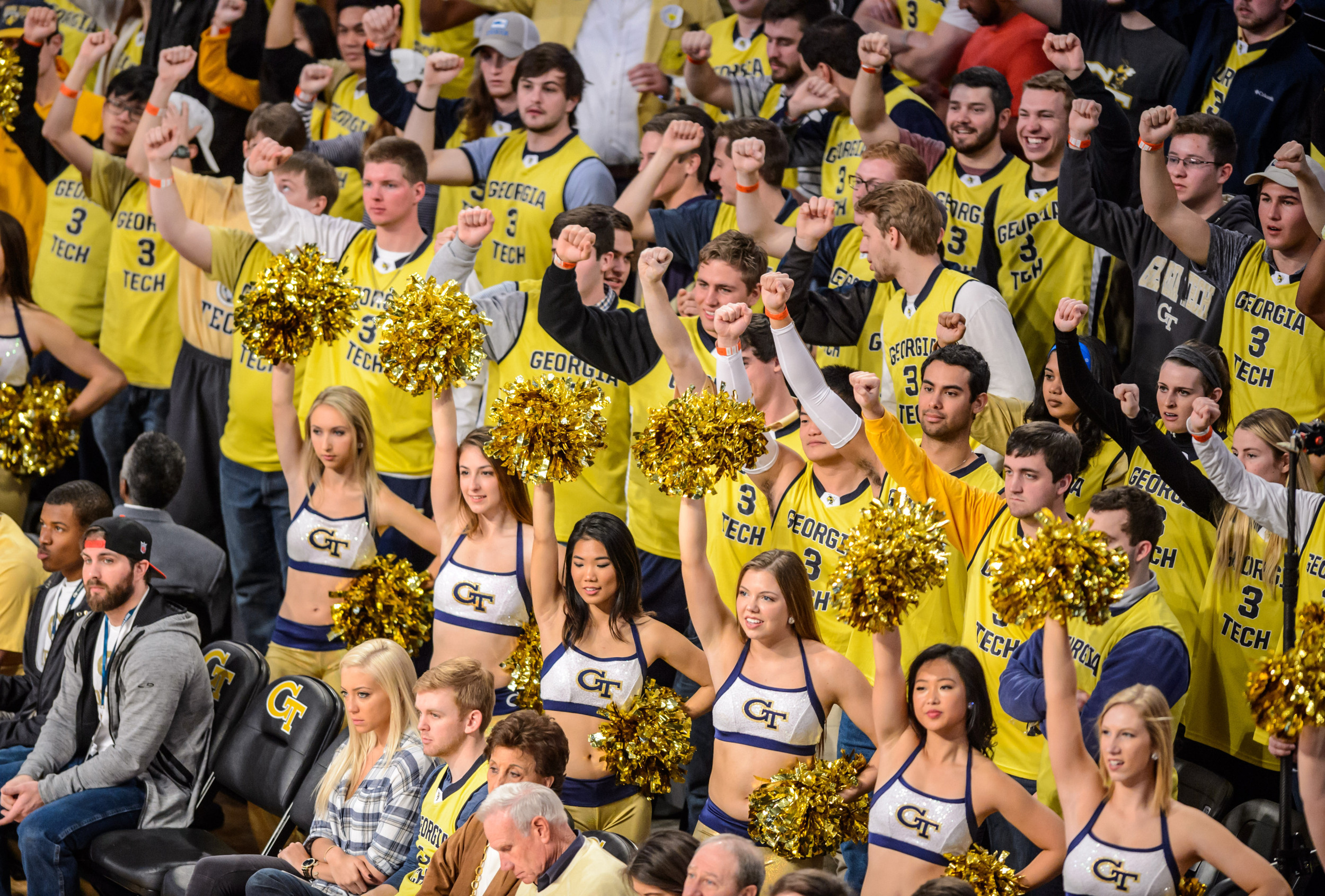 Georgia Tech student section