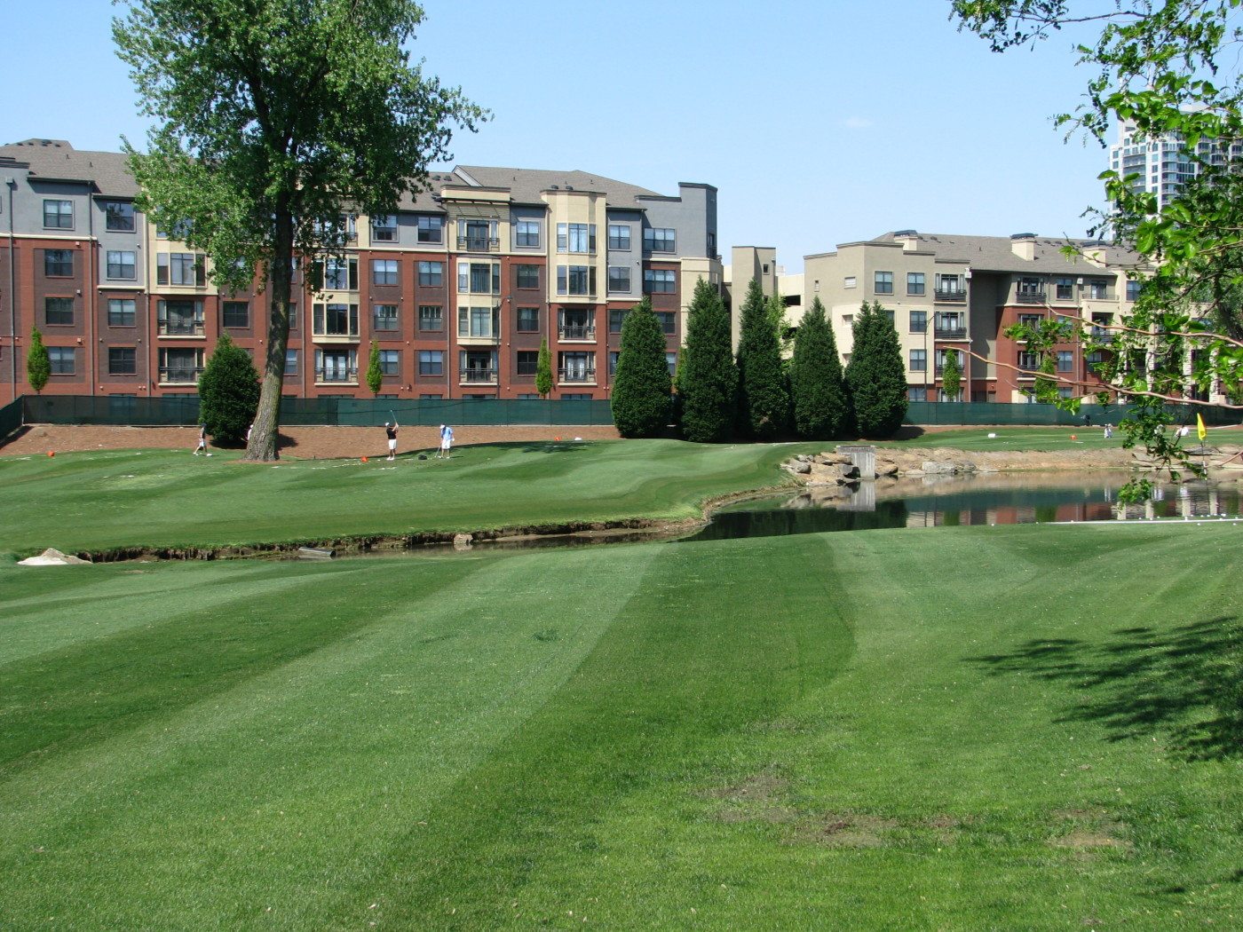 Georgia Tech golf practice range