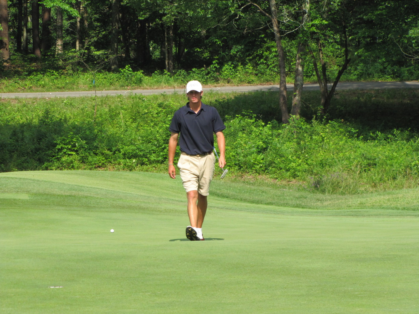 James White during Round 2 of the NCAA Championship at The Honors Course in Ooltewah, Tenn.