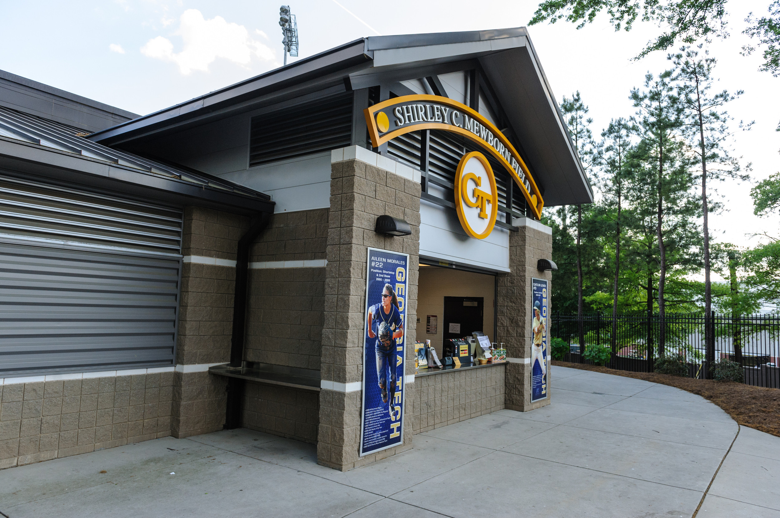 New banners at Mewborn Field