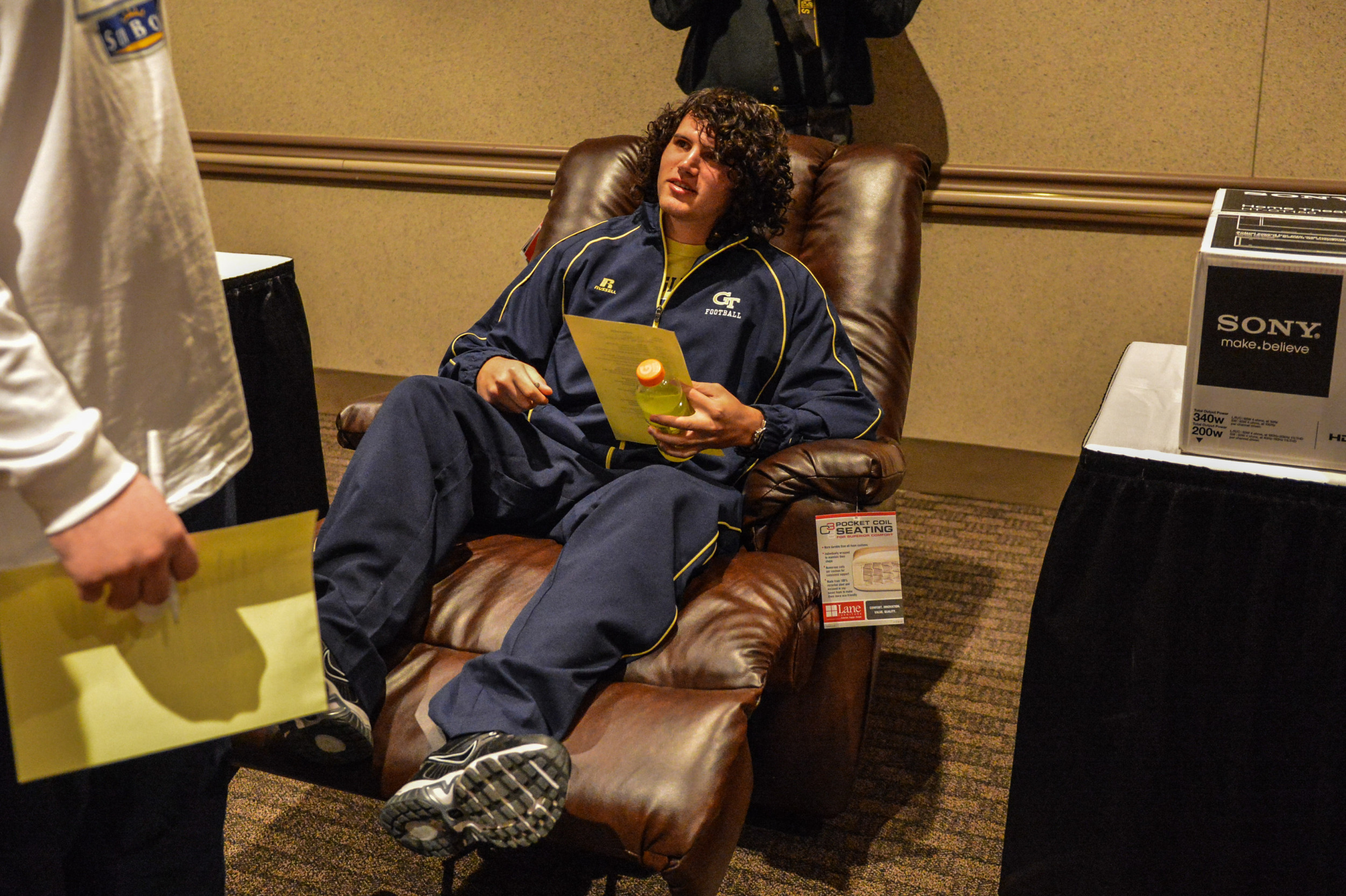 Players went to the Convention Center in El Paso for dinner, karaoke, and to select their bowl gifts from the Sun Bowl.