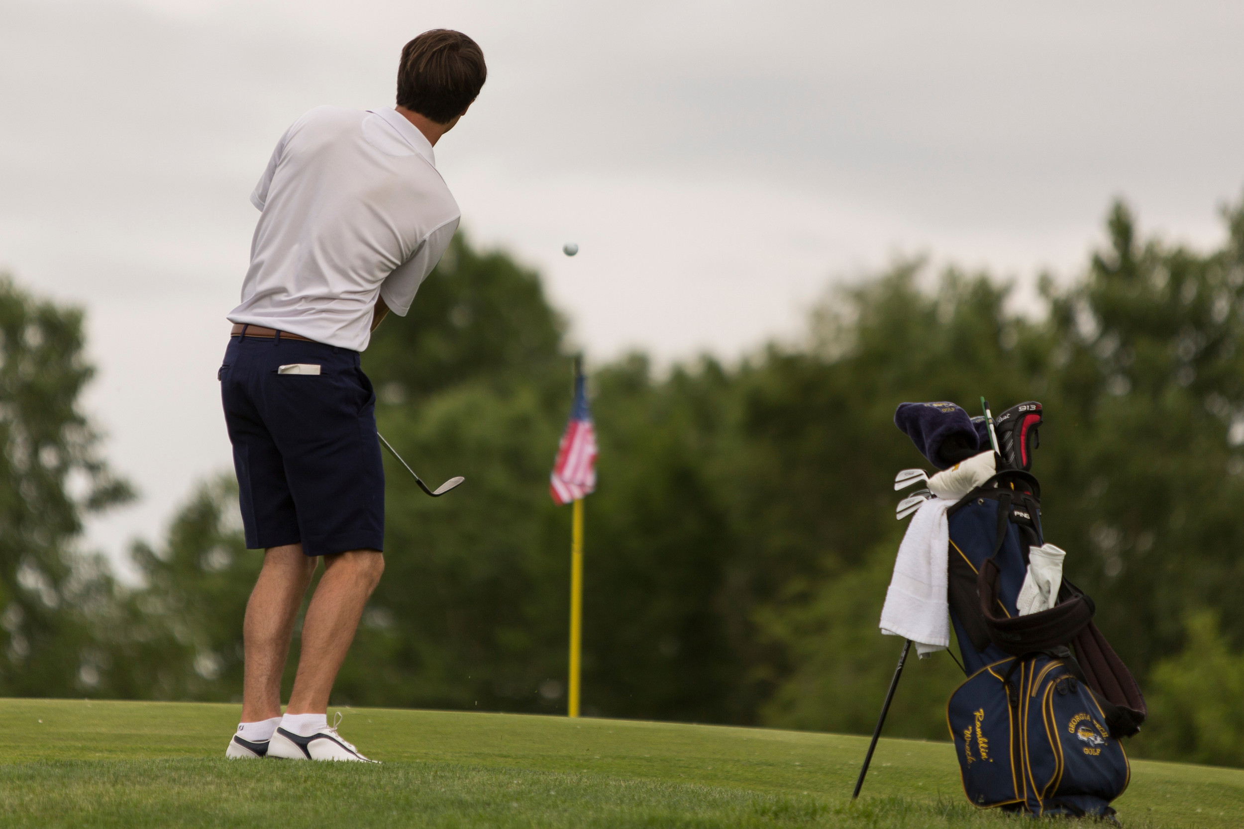 final round of stroke play at the NCAA Golf Championship, May 26, 2014