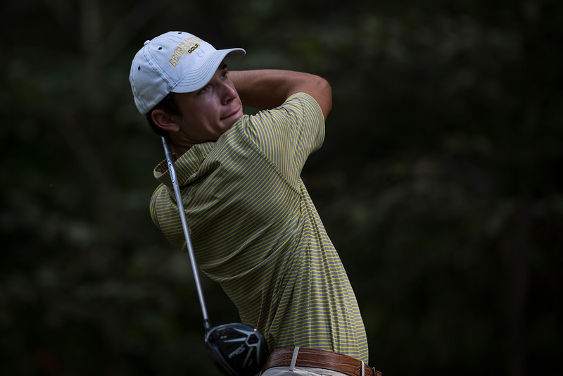 Jacob Joiner of Georgia Tech during the first round of the Carpet Capital Collegiate, September 11, 2015
