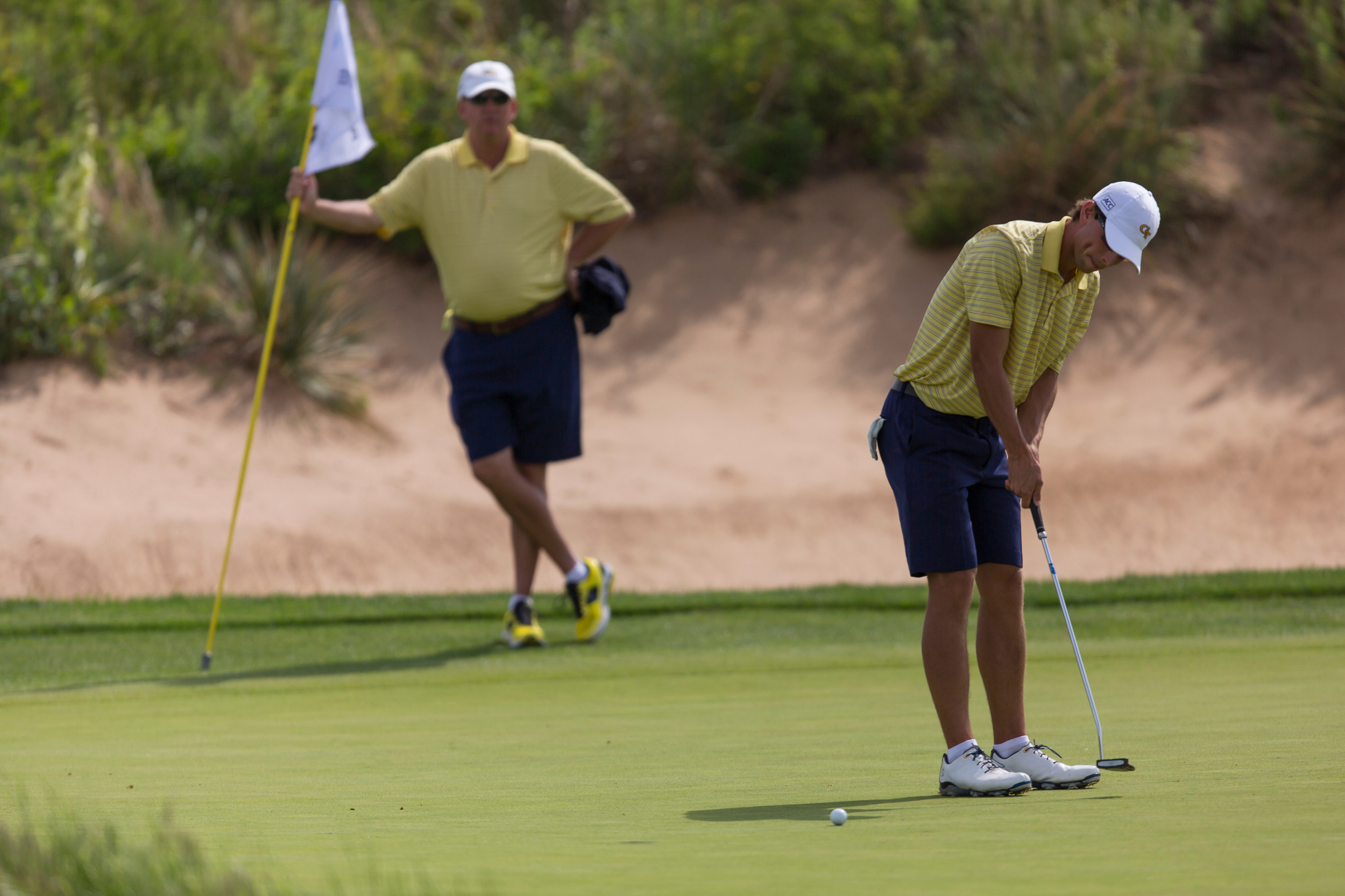 Tuesday quarterfinal match vs. Oklahoma State in the NCAA Championship, May 27, 2014