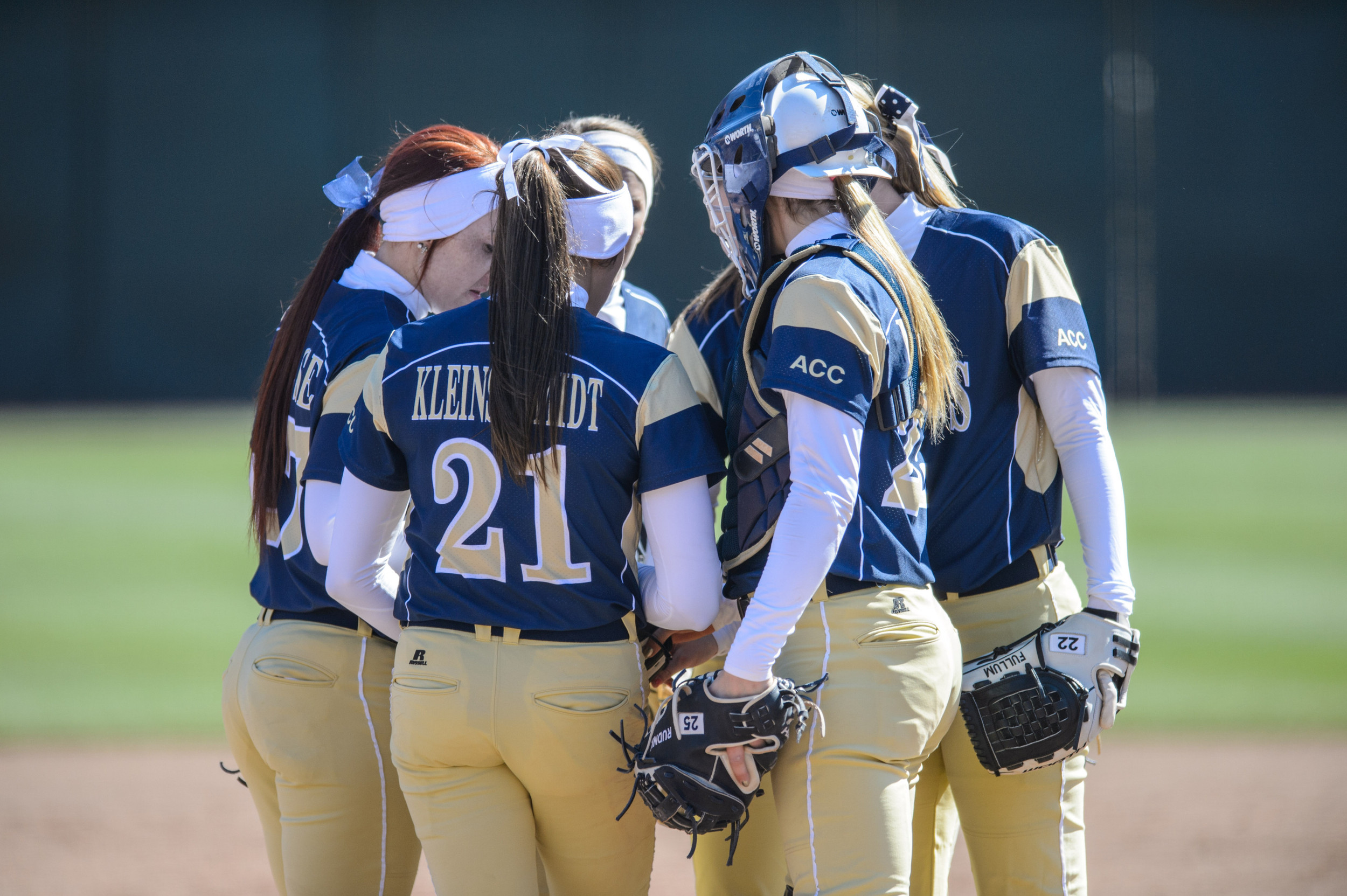 Infield huddle