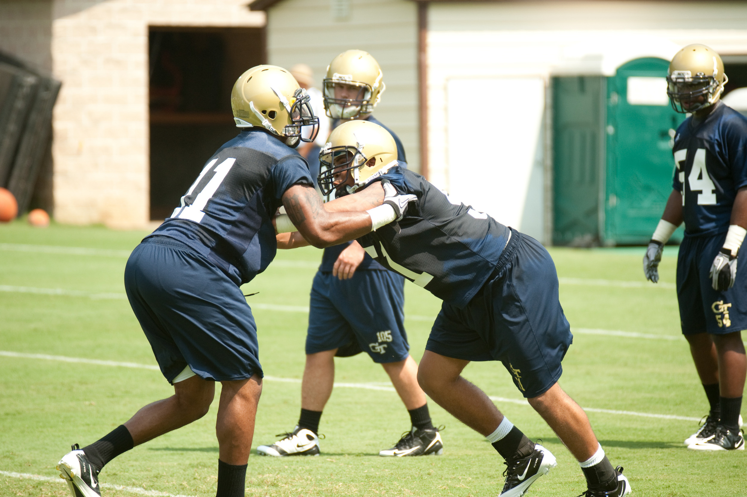 First Day of Practice in 2011