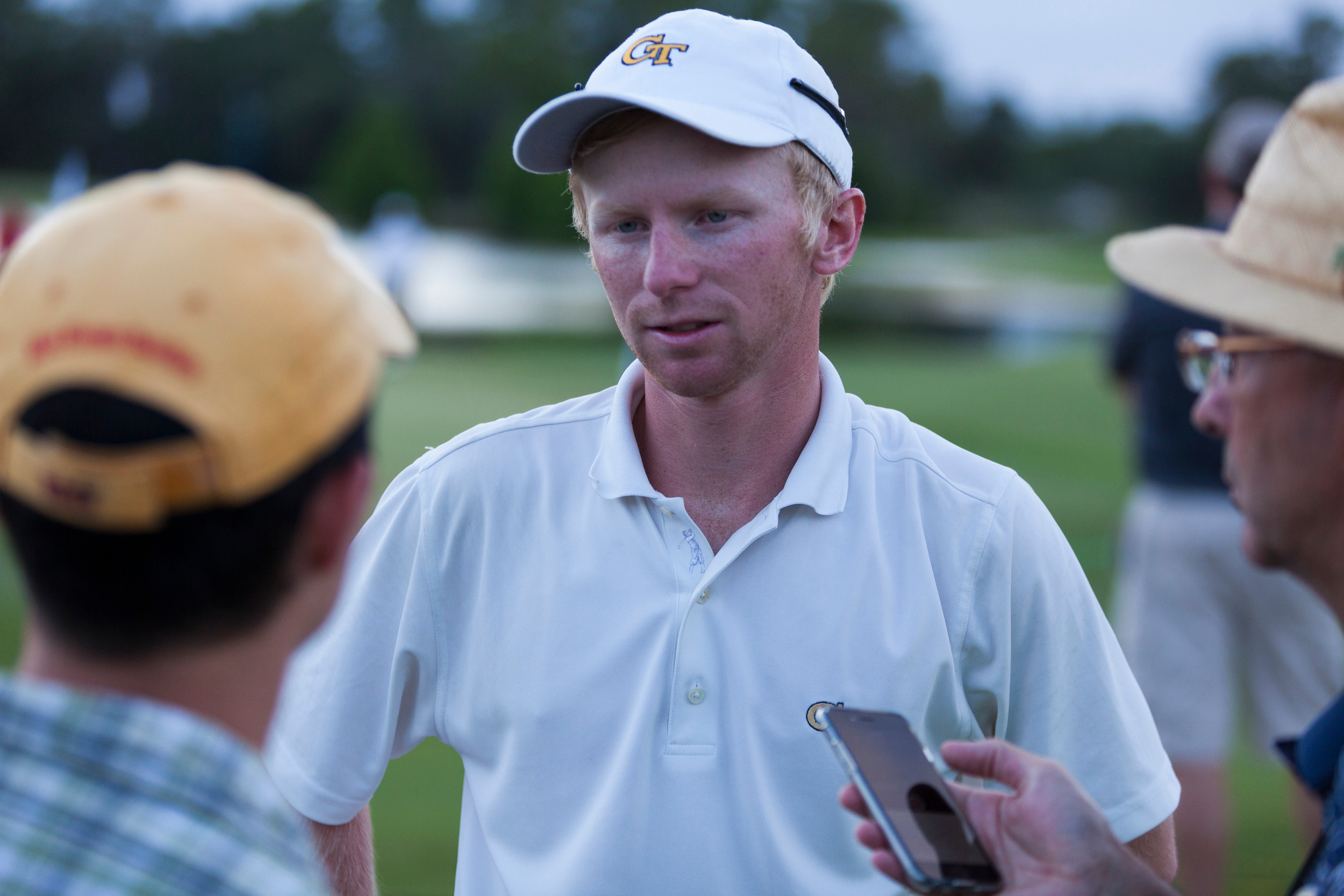 Anders Albertson during the opening round of the NCAA Championship, May 29, 2015, The Concession Golf Club, Bradenton, Fla.