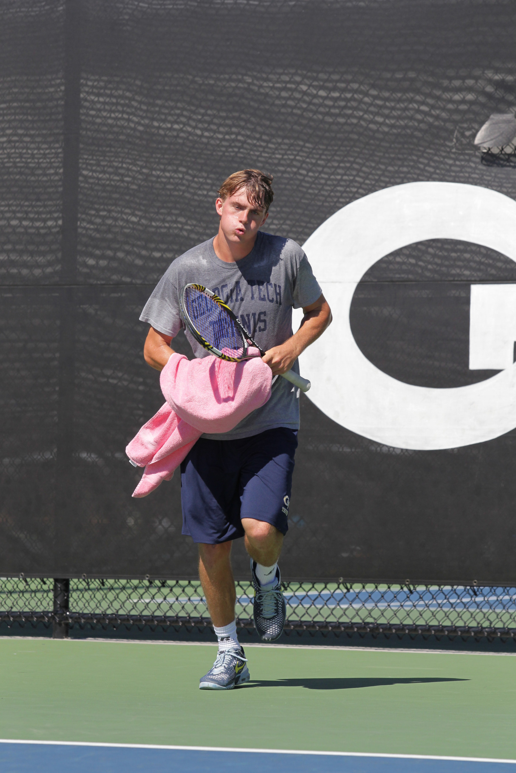 Casey Kay at the USTA-ITA Southeast Regional, Ken Byers Tennis Complex, Atlanta, Ga.