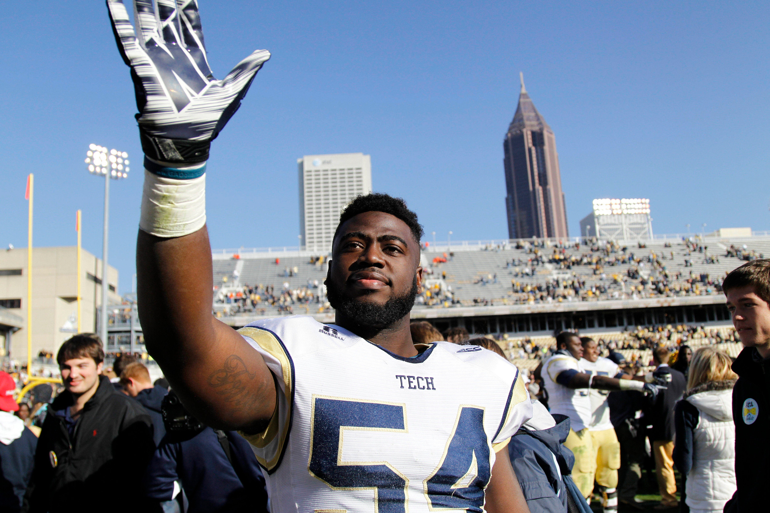 linebacker Quayshawn Nealy (54) (Brett Davis-USA TODAY Sports)