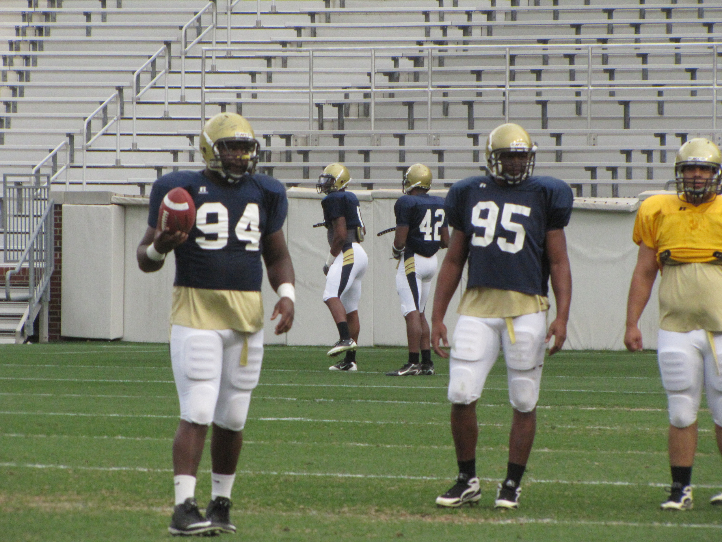 Georgia Tech Football Practice - 04/15/11