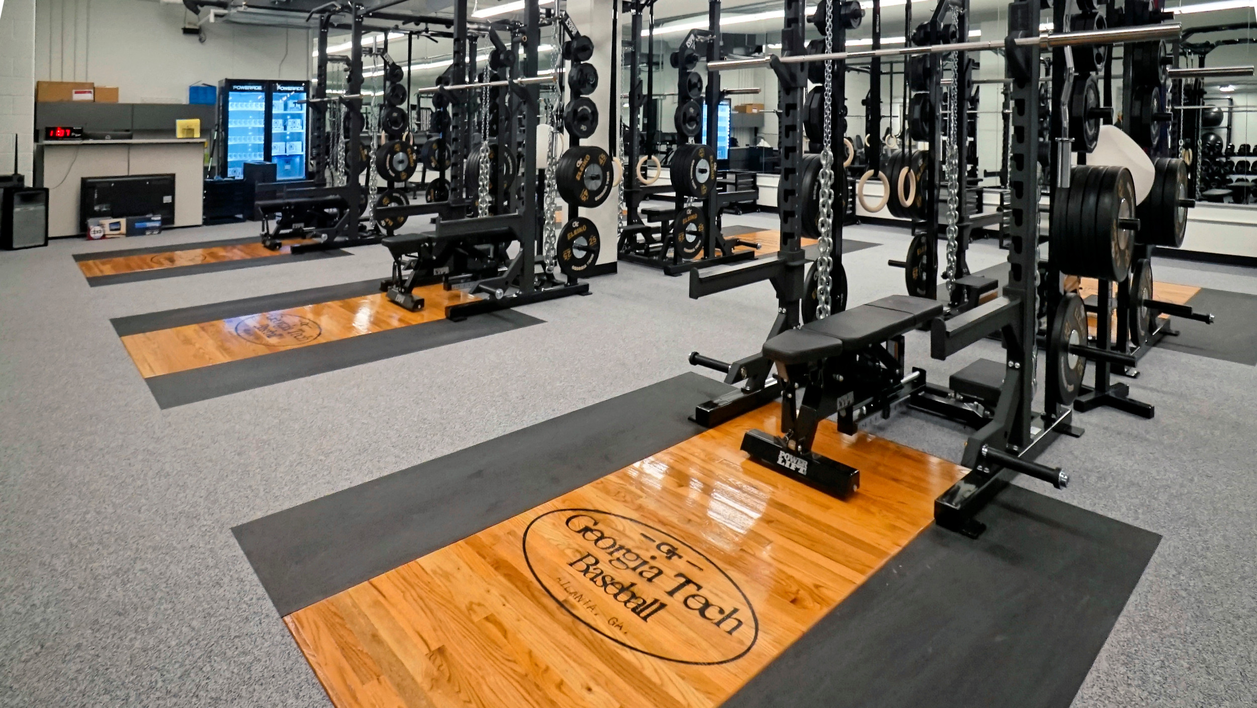 Russ Chandler Stadium -- Weight Room