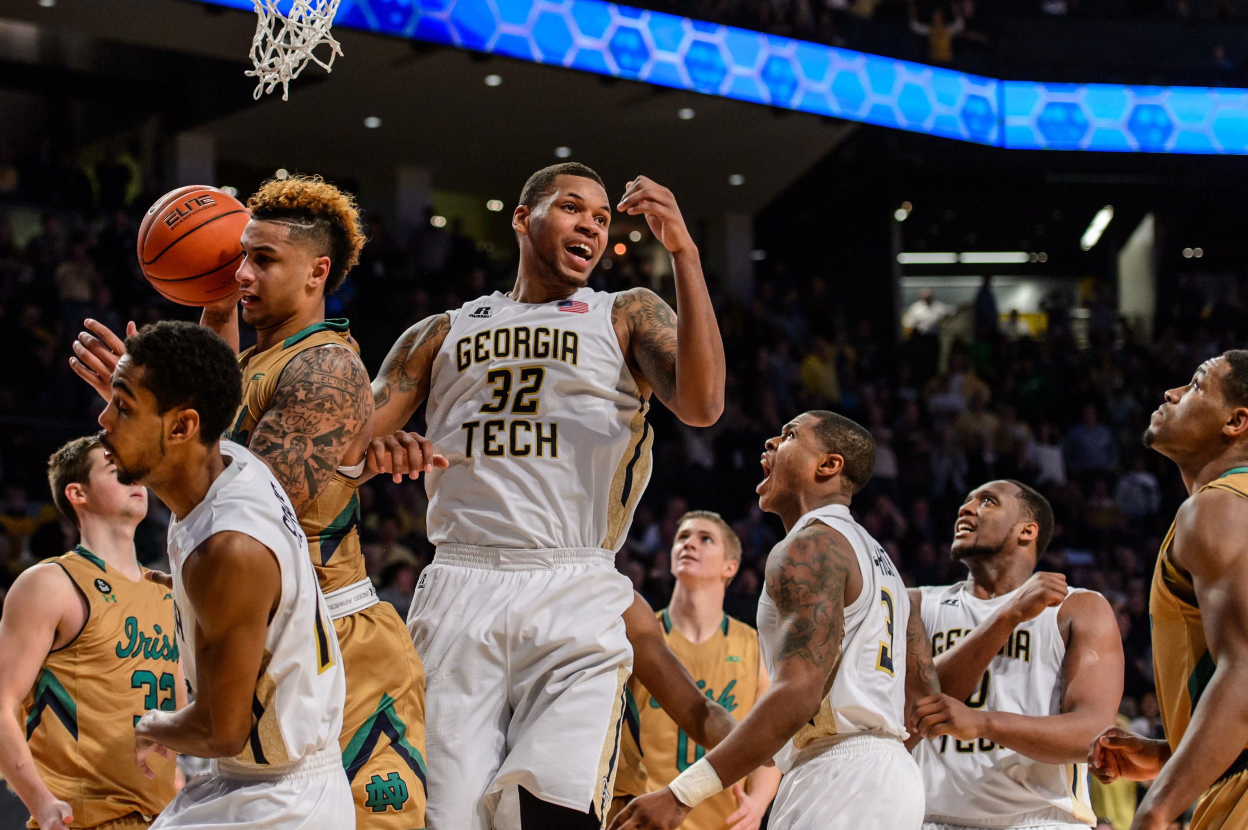Marcus Georges-Hunt (3), Nick Jacobs (32), Charles Mitchell (0), Quinton Stephens (12)