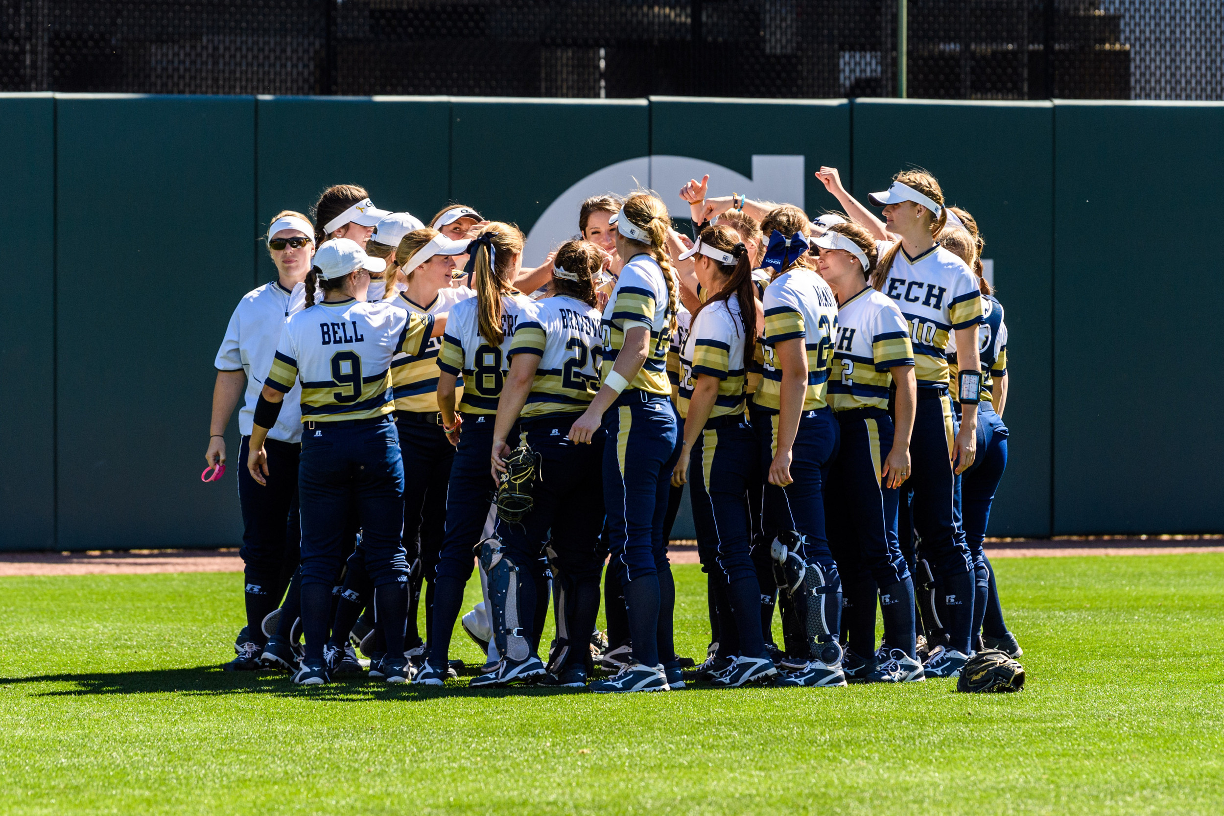 Team huddle
