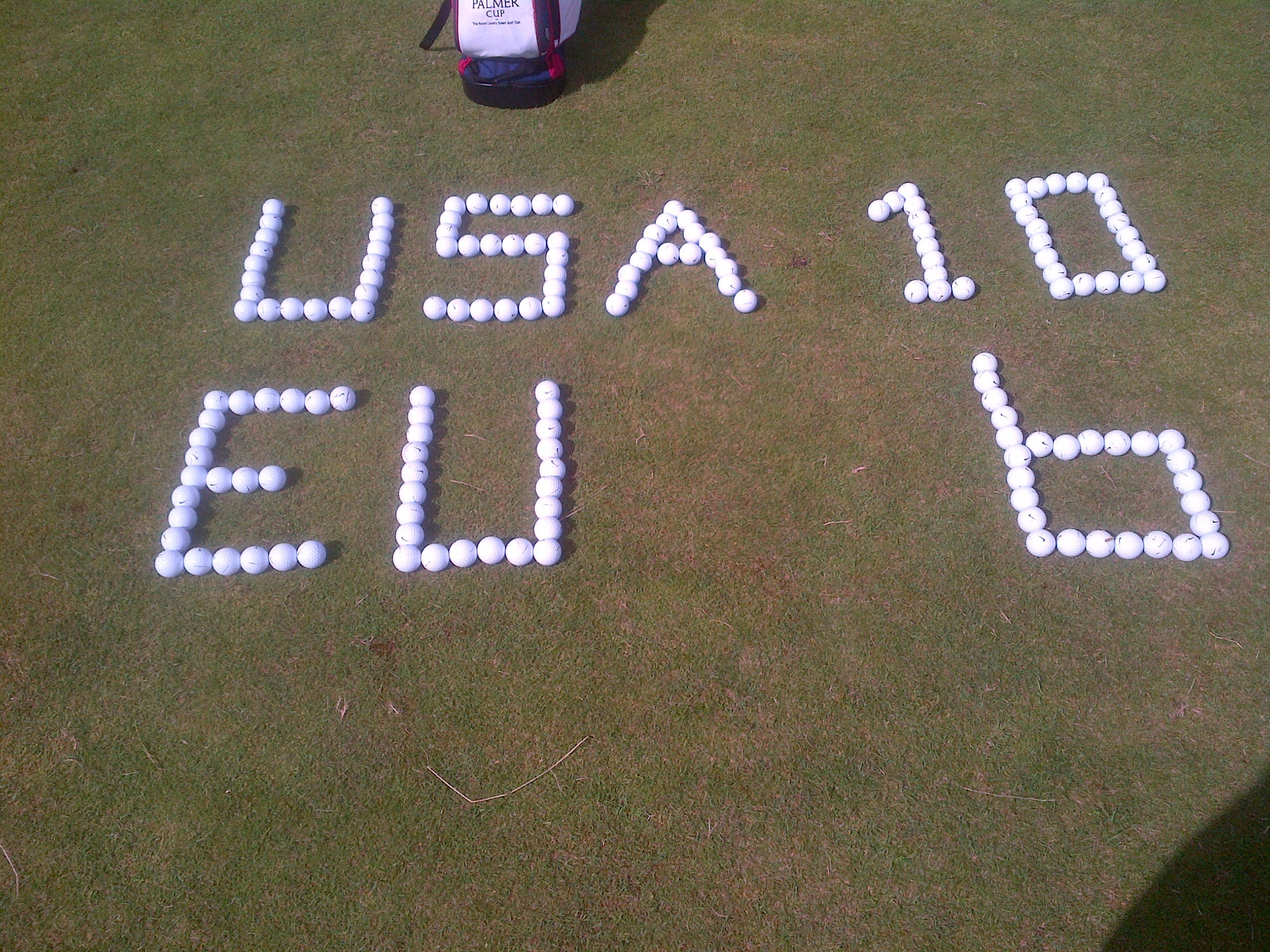 USA 10, Europe 6 after day 2 of the Palmer Cup, 2012