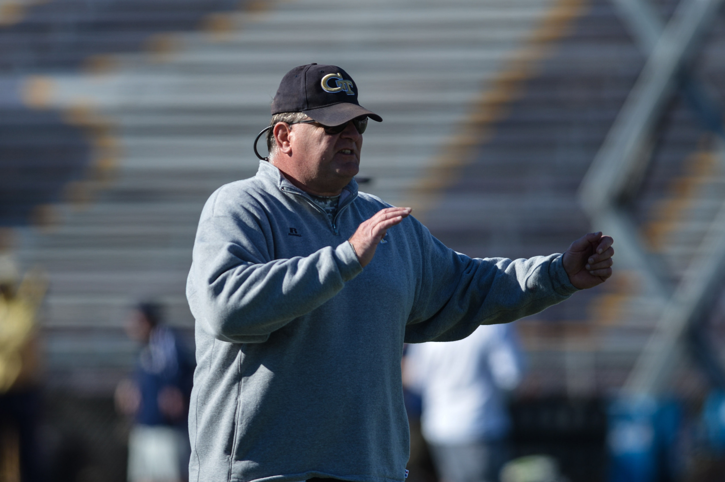 Georgia Tech held it's first practice in El Paso for the 2012 Hyundai Sun Bowl.