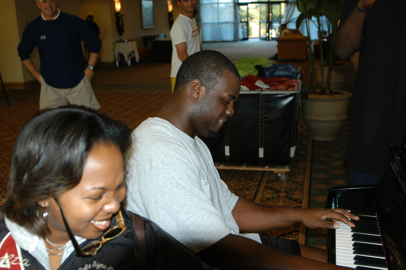 Darryl Richard in action 2004