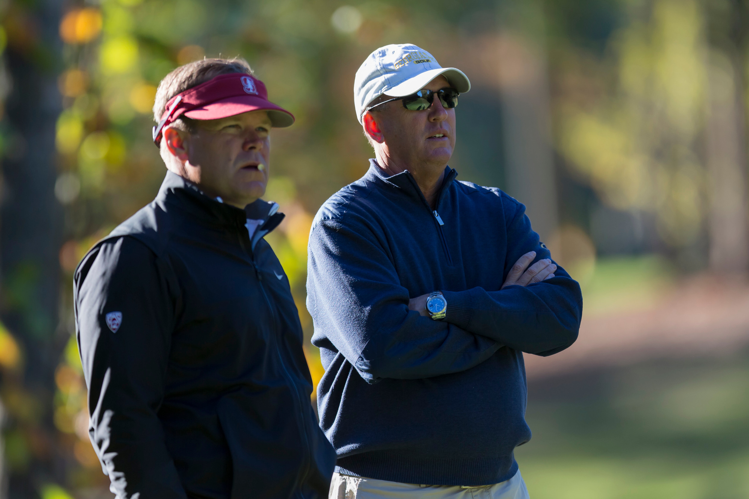 Head coach Bruce Heppler during the second round of the Golf Club of Georgia Collegiate, October 22, 2016