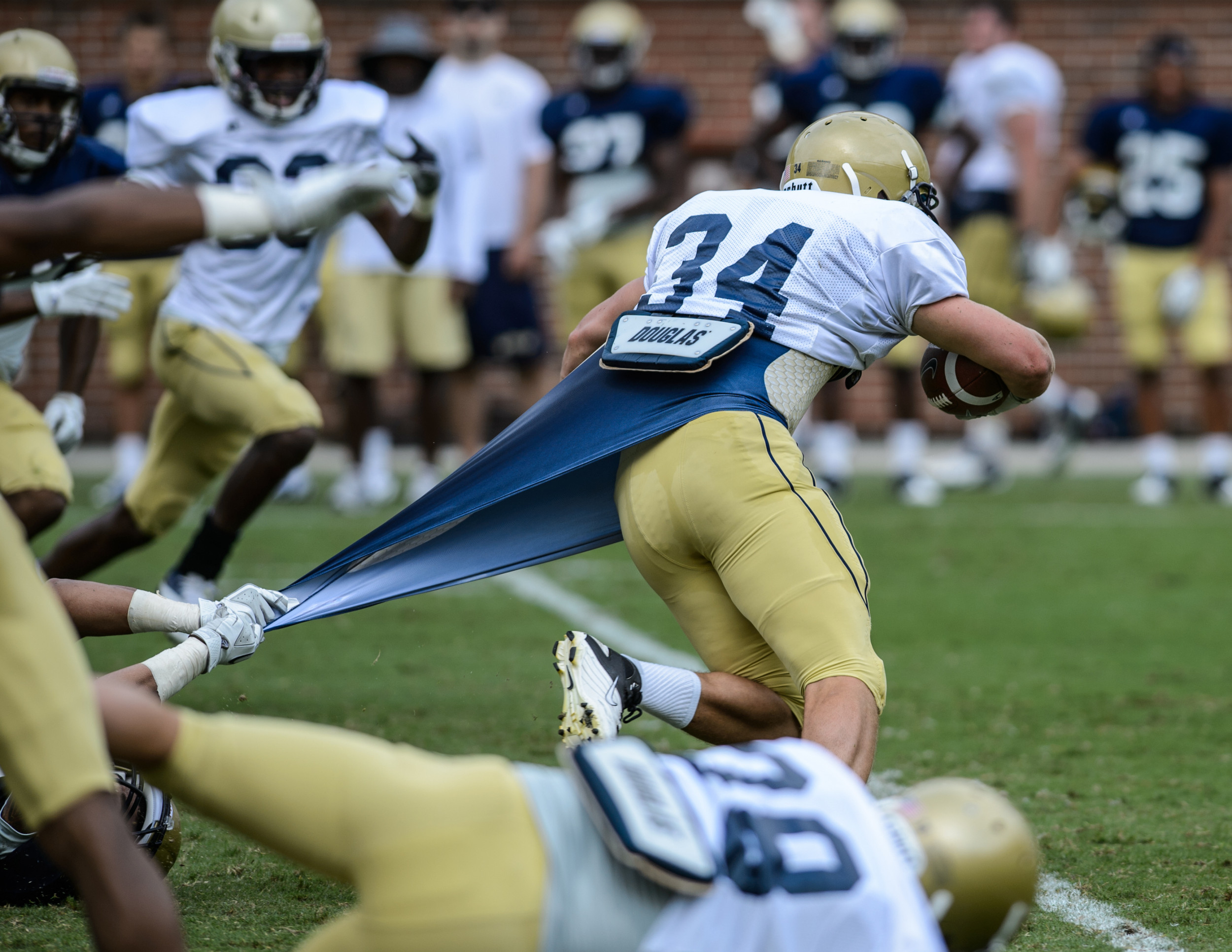 Matt Connors (34) - 2012 Scrimmage #1
