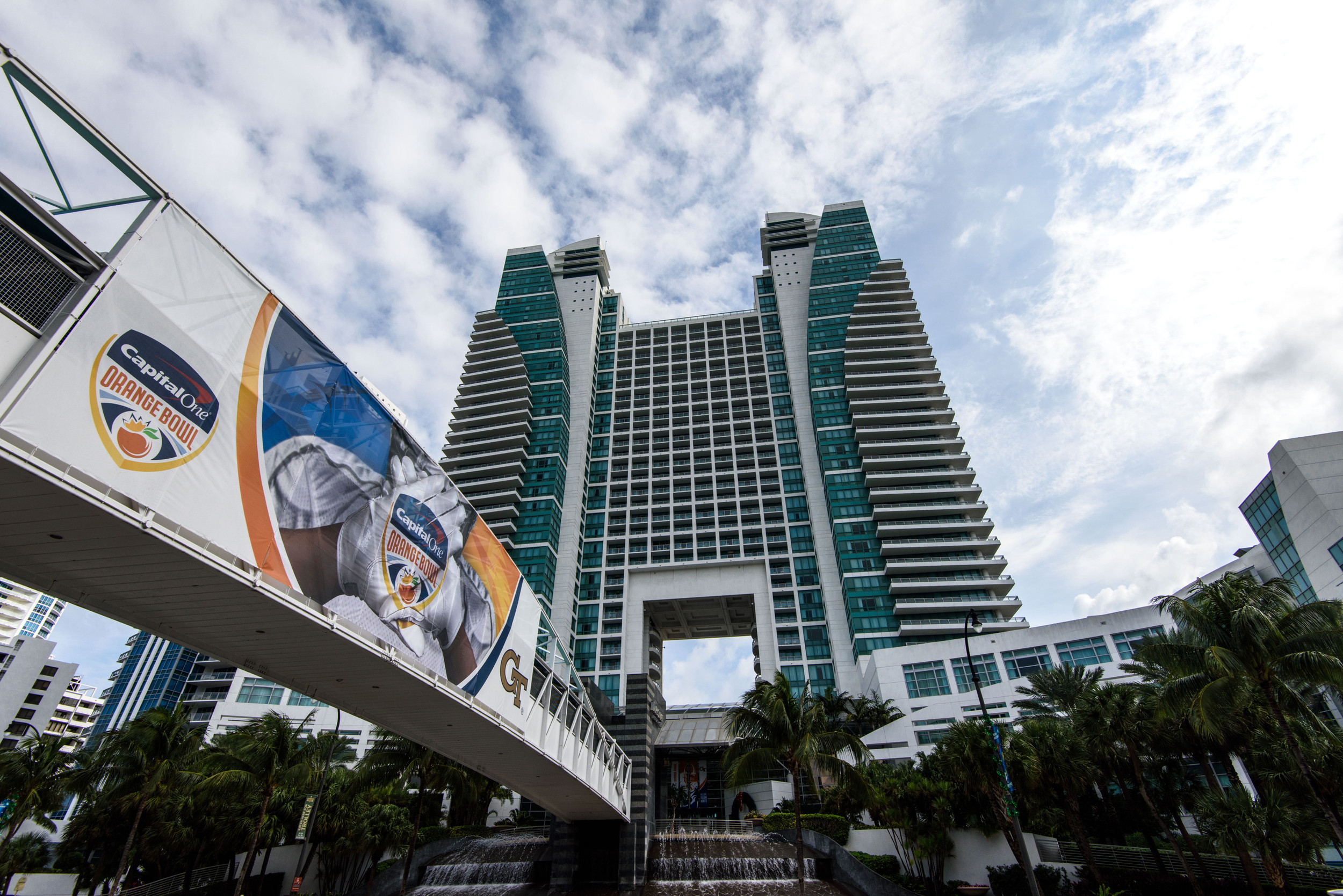 The Yellow Jackets are staying at the Diplomat Resort and Spa in Hollywood