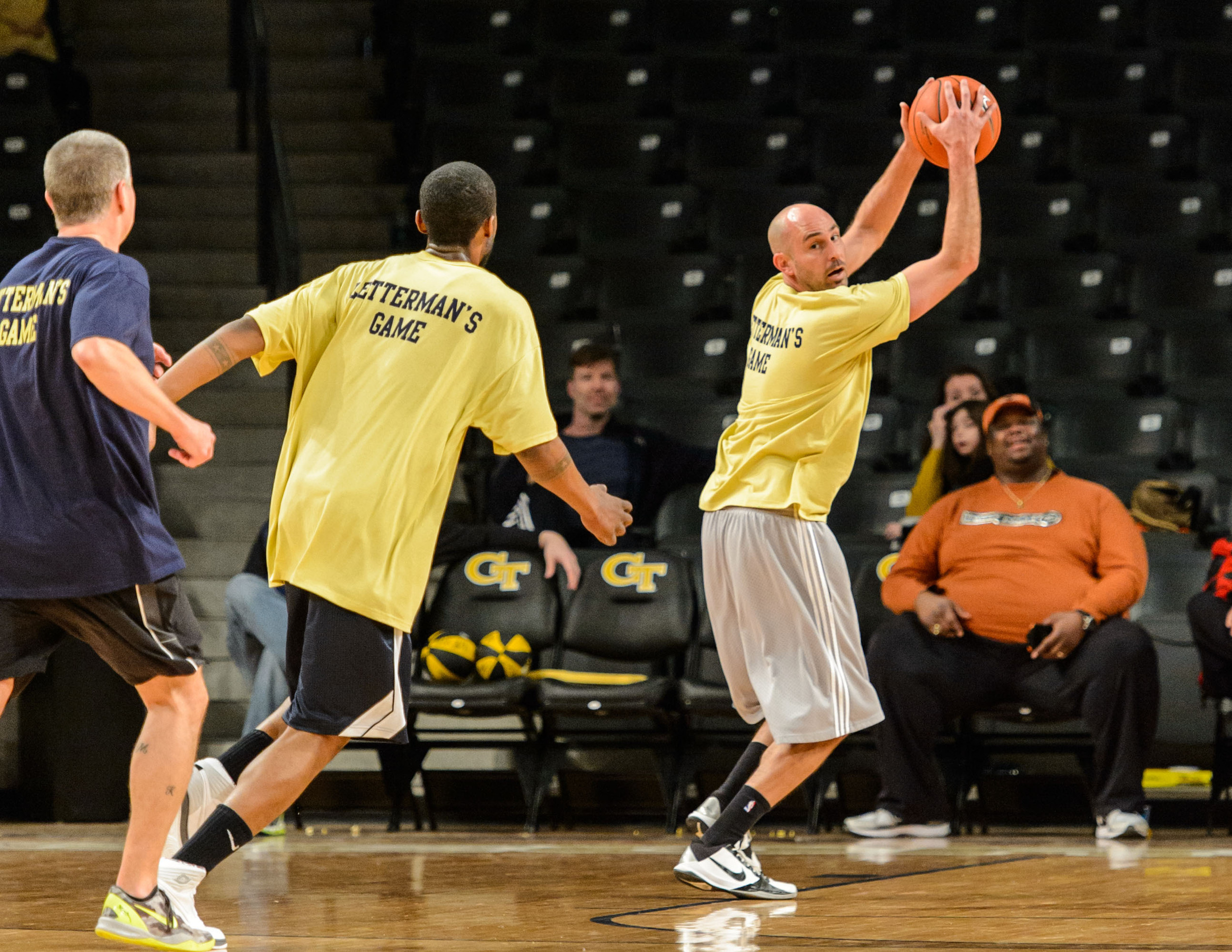 2014 Georgia Tech Men's Basketball Letterwinners game