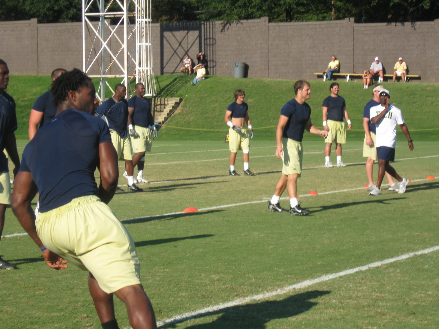 Georgia Tech Football Practice and Dodgeball Tournament (August 8)