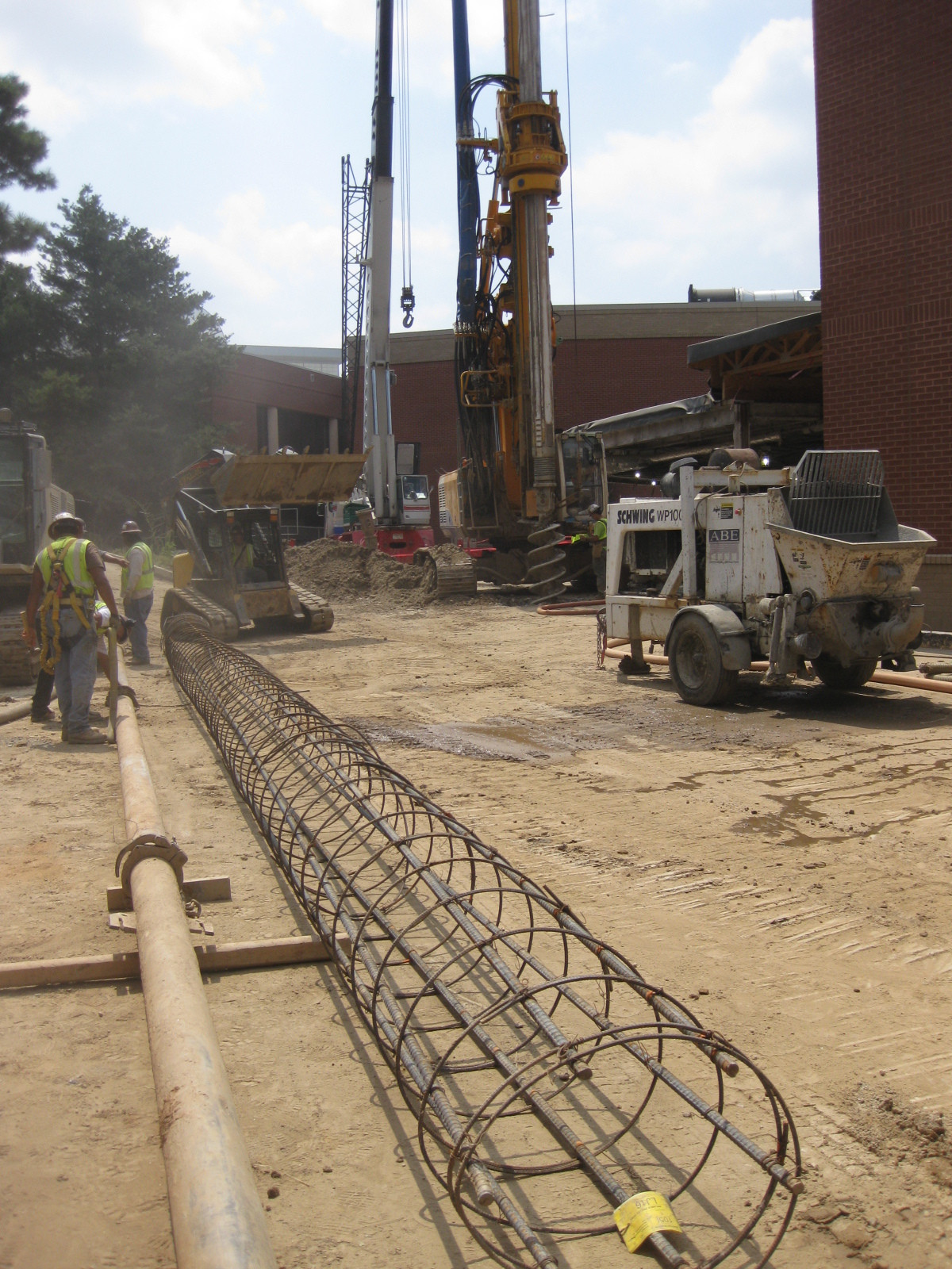 Construction of McCamish Pavilion - 9/15/11