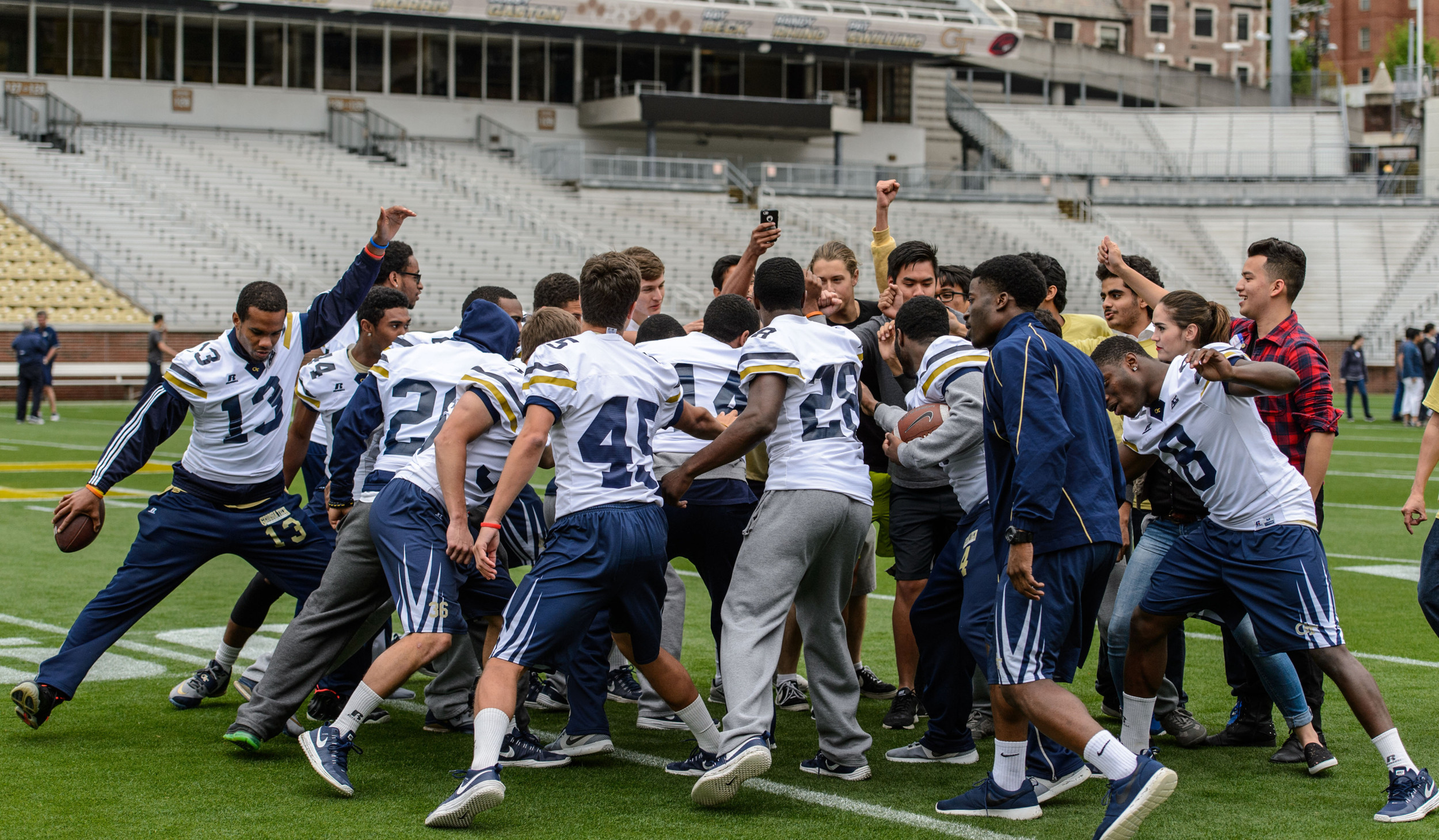 Georgia Tech International Football Clinic