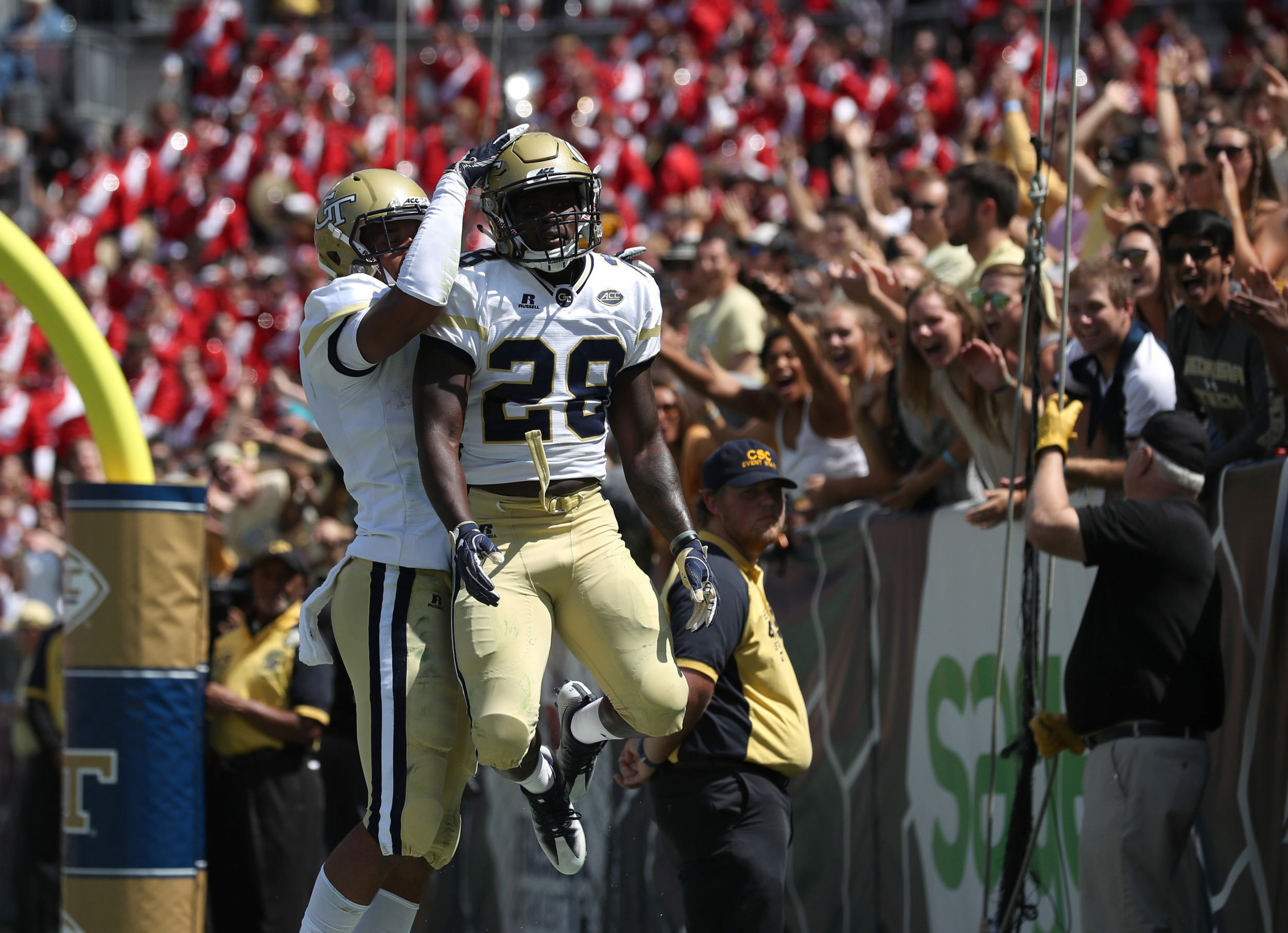 Georgia Tech Yellow Jackets vs. Jacksonville State Gamecocks at Bobby Dodd Stadium. : Jason Getz-USA TODAY Sports