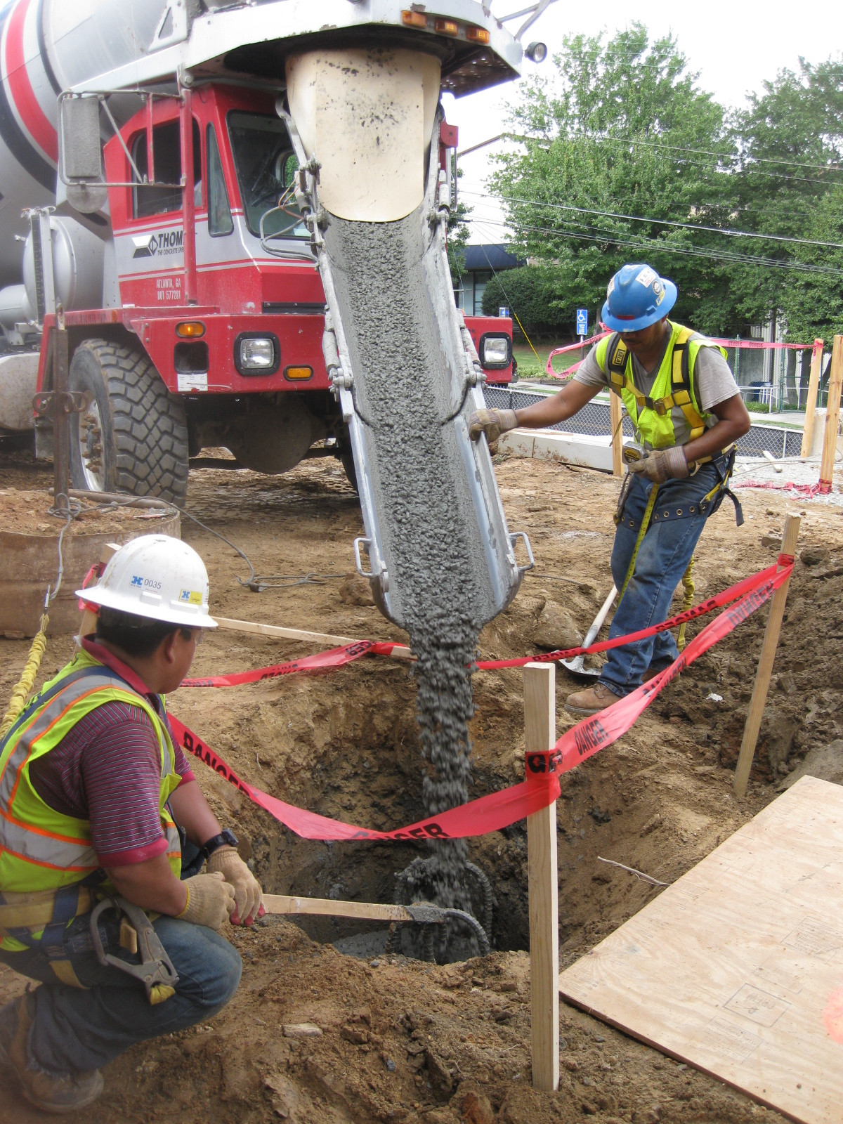 Photos from August 1, 2011 - Construction on McCamish Pavilion continues