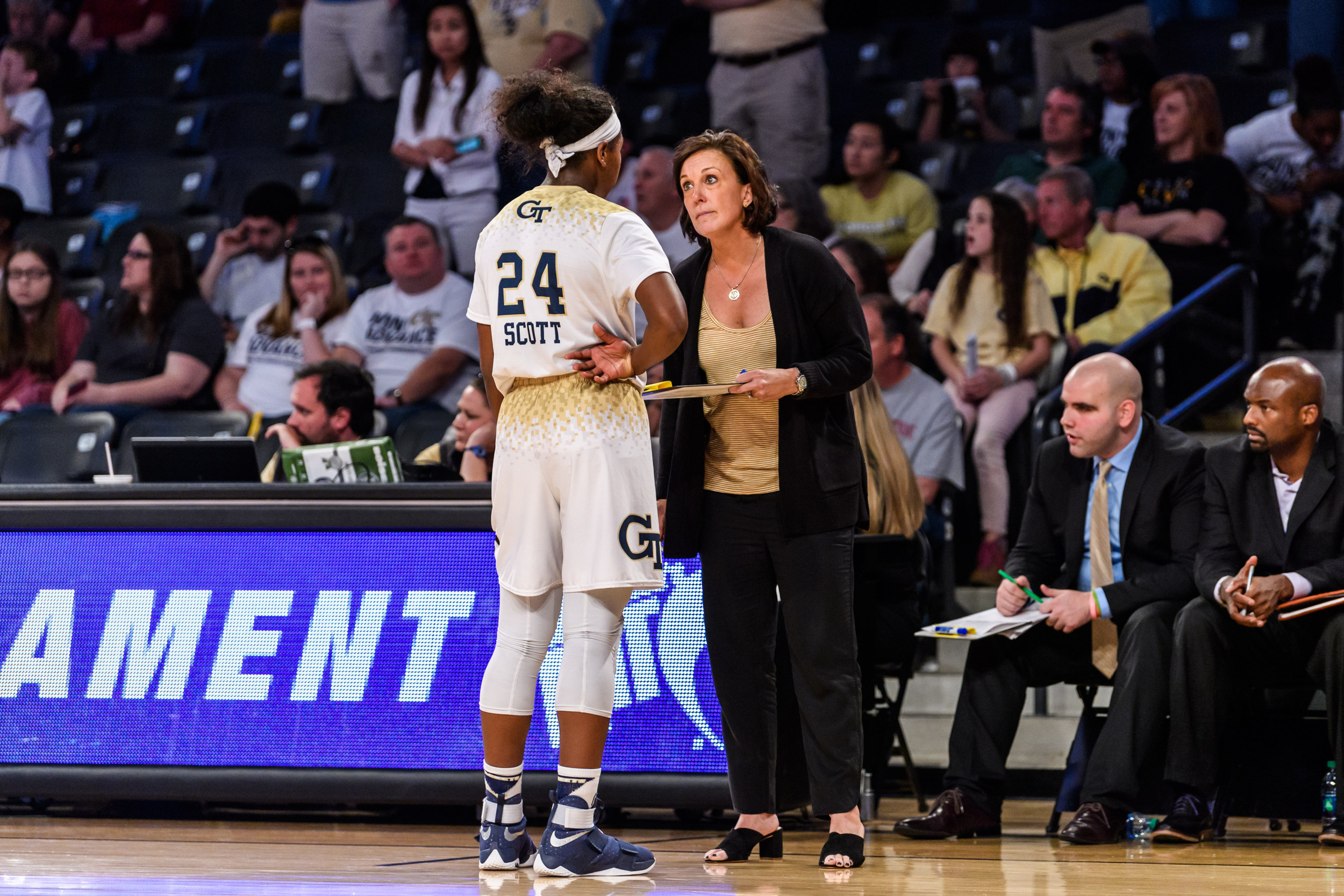 Coach MaChelle Joseph, Chanin Scott (24)