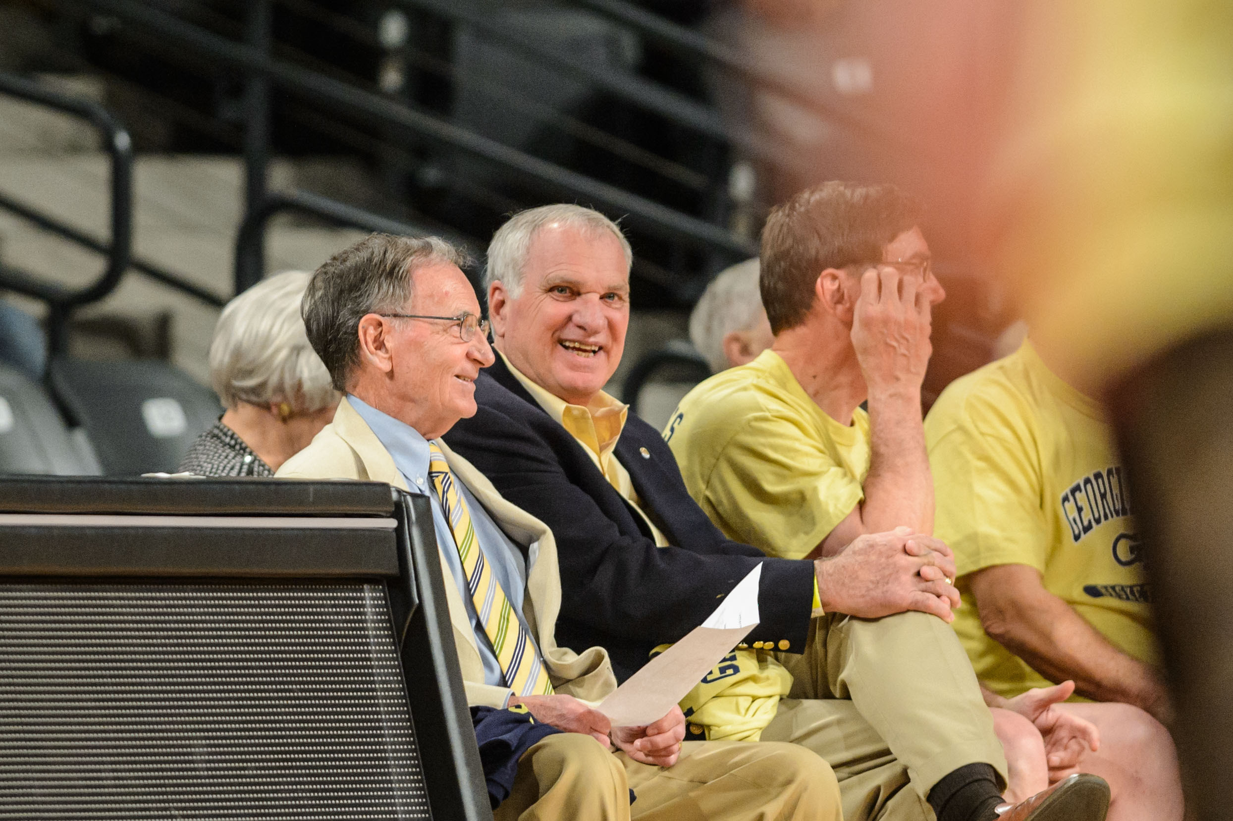 2014 Georgia Tech Men's Basketball Letterwinners game