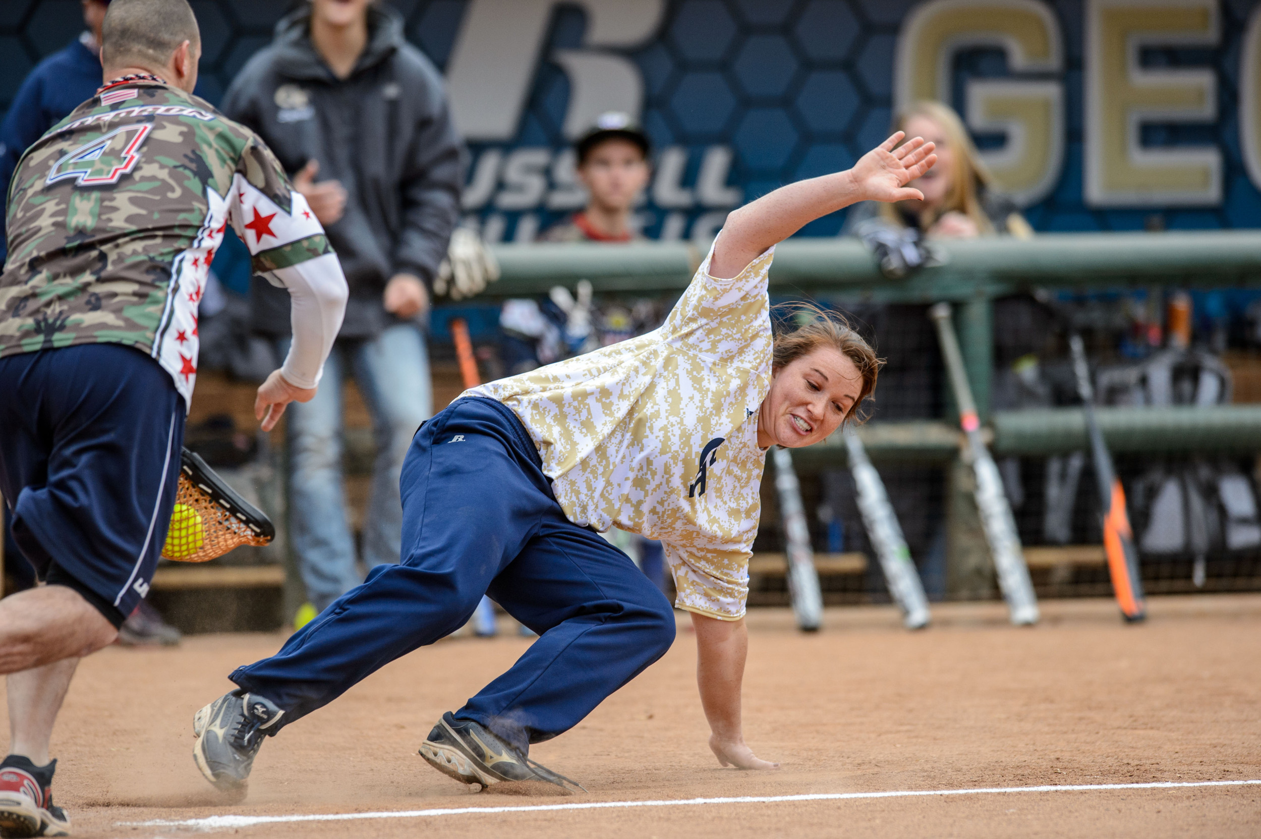 Wounded Warrior Amputees Defeat GT Celebrities