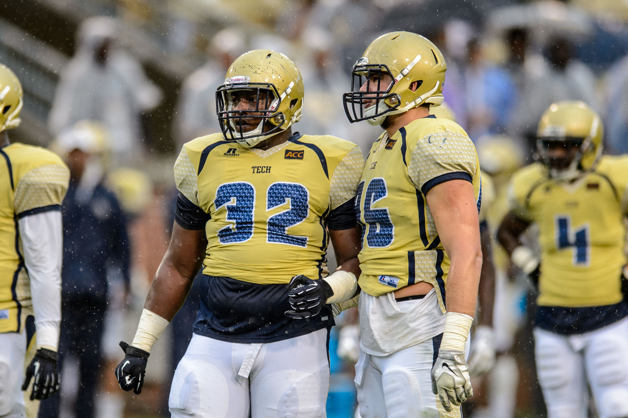 Adam Gotsis (96), Jabari Hunt-Days (32)