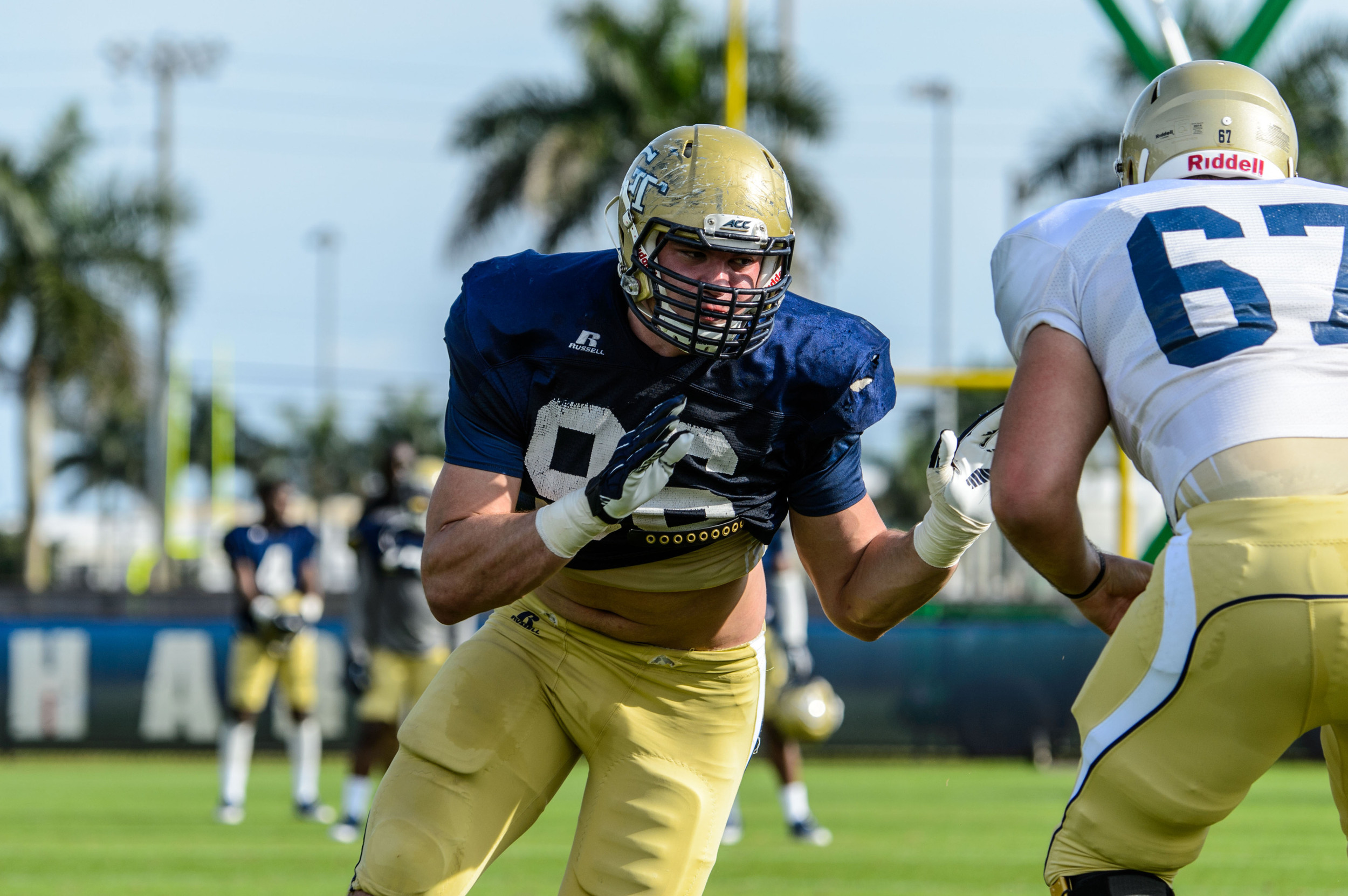 Adam Gotsis (96), Jake Stickler (67)
