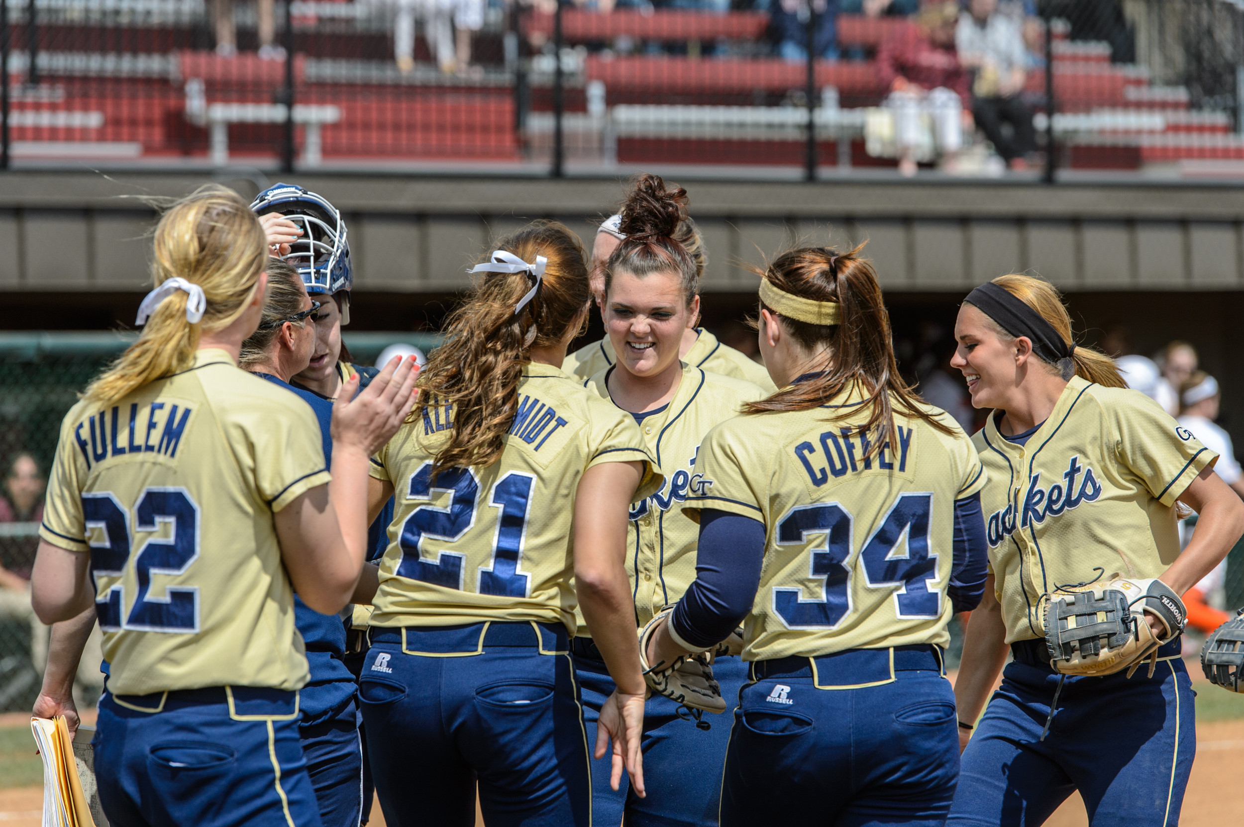 Team huddle