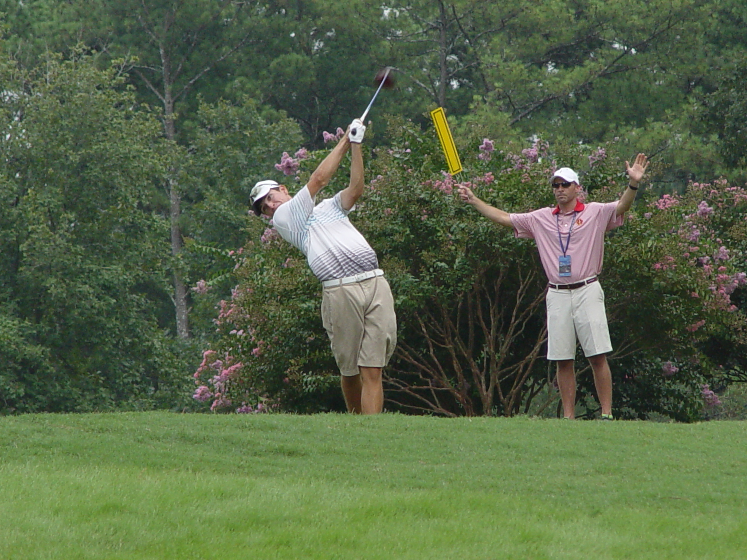 Jacob Joiner during the first round of the U.S. Amateur championship, Riverside Course, Atlanta Athletic Club, August 8, 2014