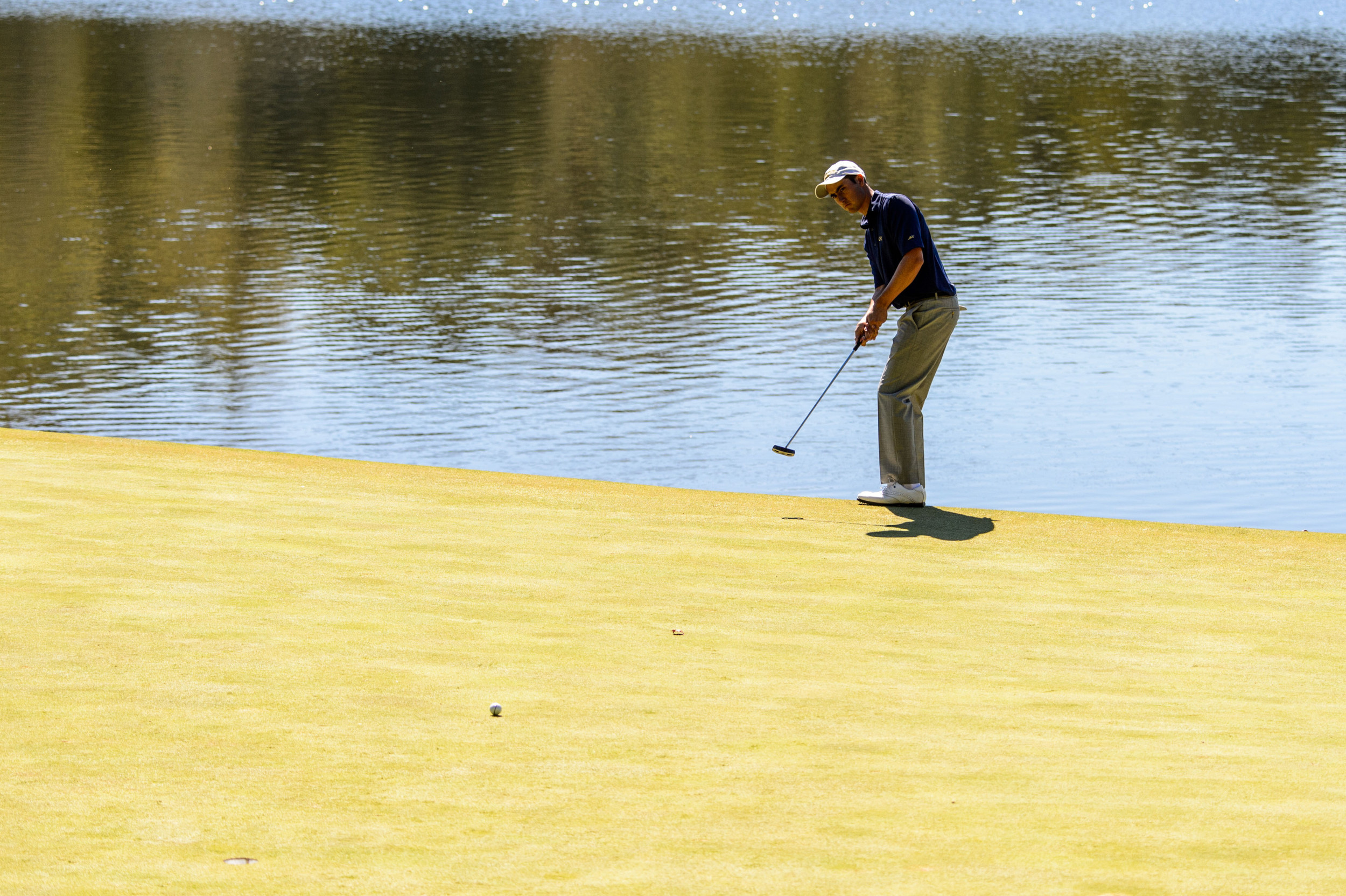 Chris Petefish during the final round of the United States Collegiate Championship at the Golf Club of Georgia, October 18, 2015