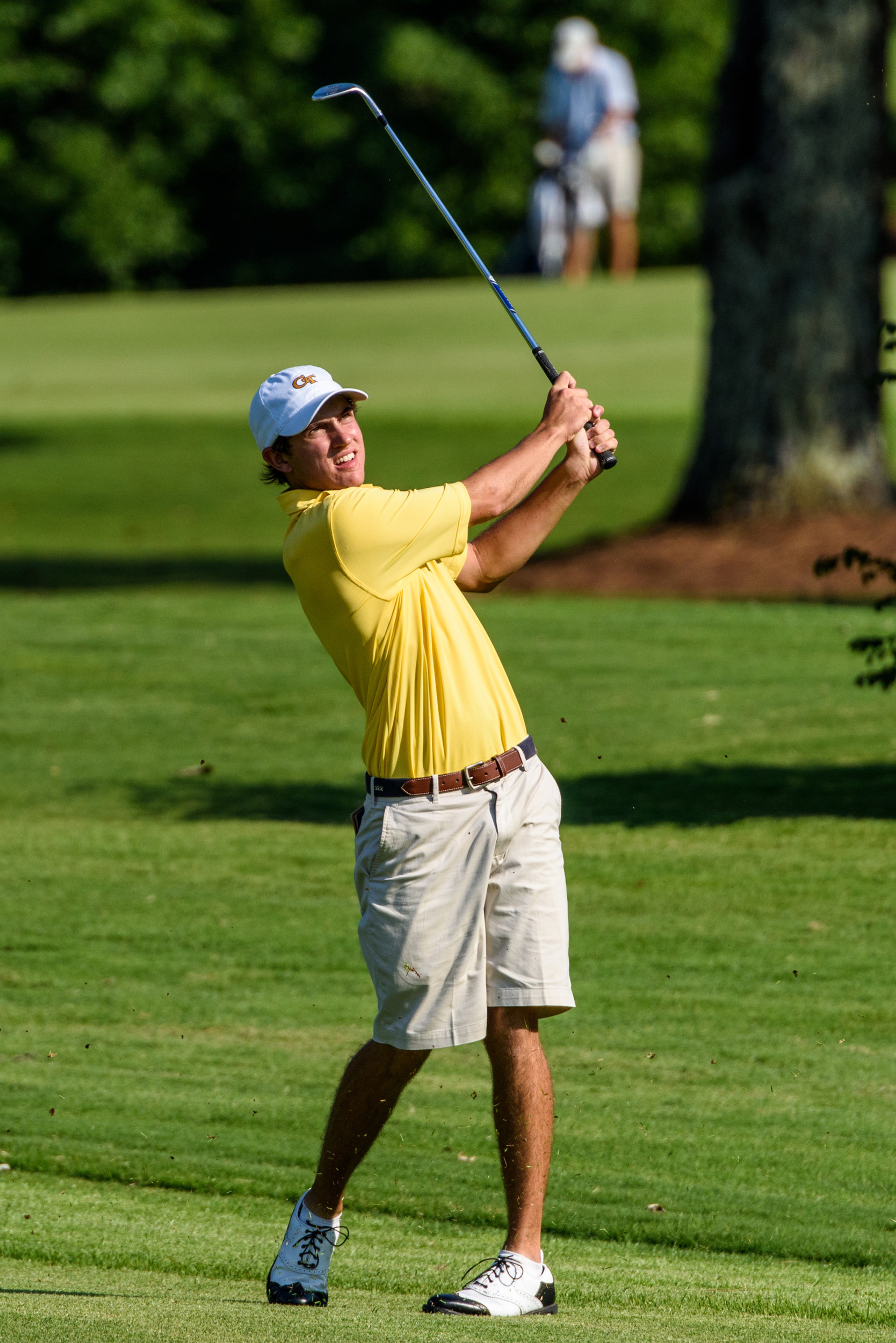 Tye Waller during Georgia Tech golf team qualifying at East Lake Golf Club, August 27, 2015