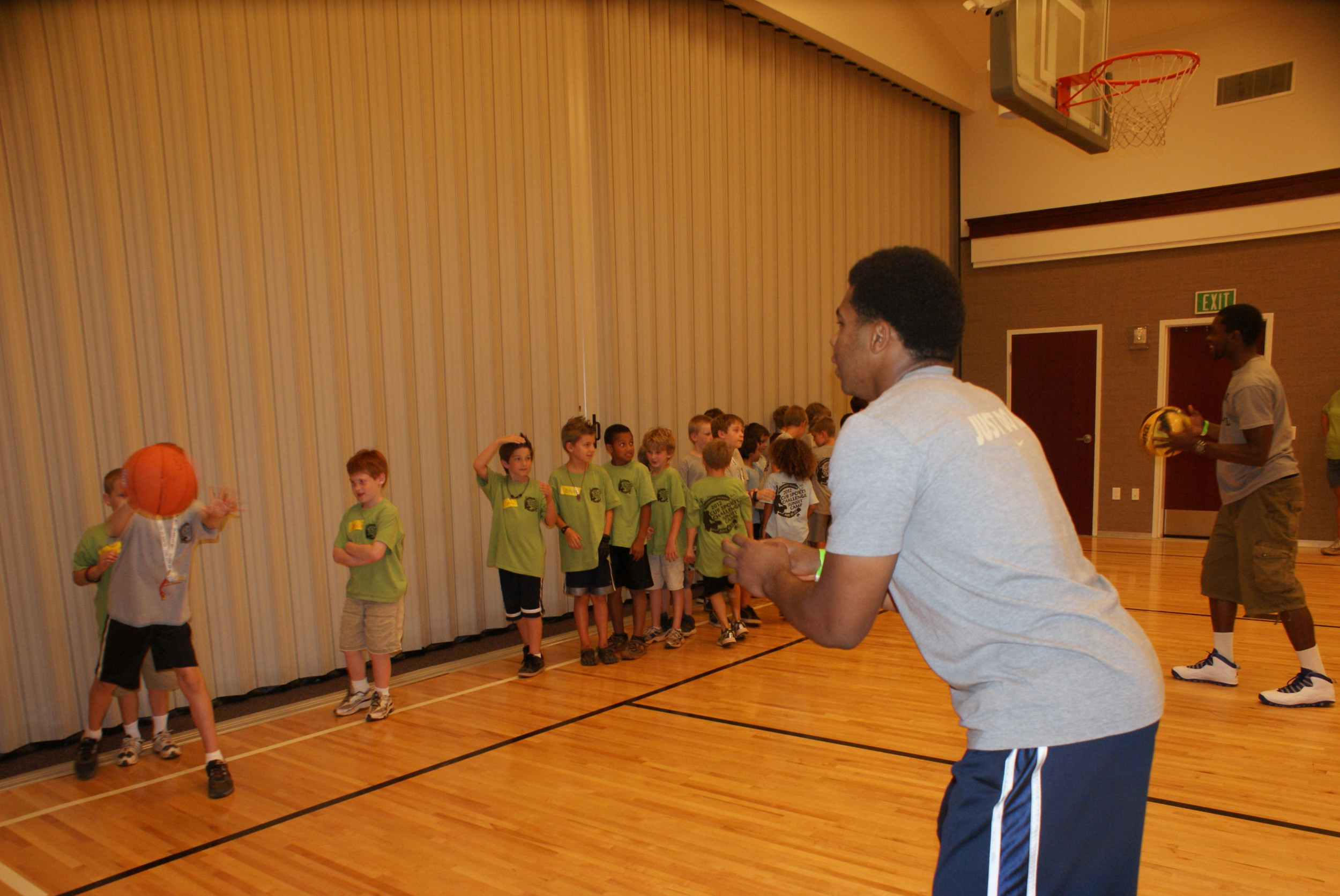 Men's Basketball Sunset Cub Scout Camp