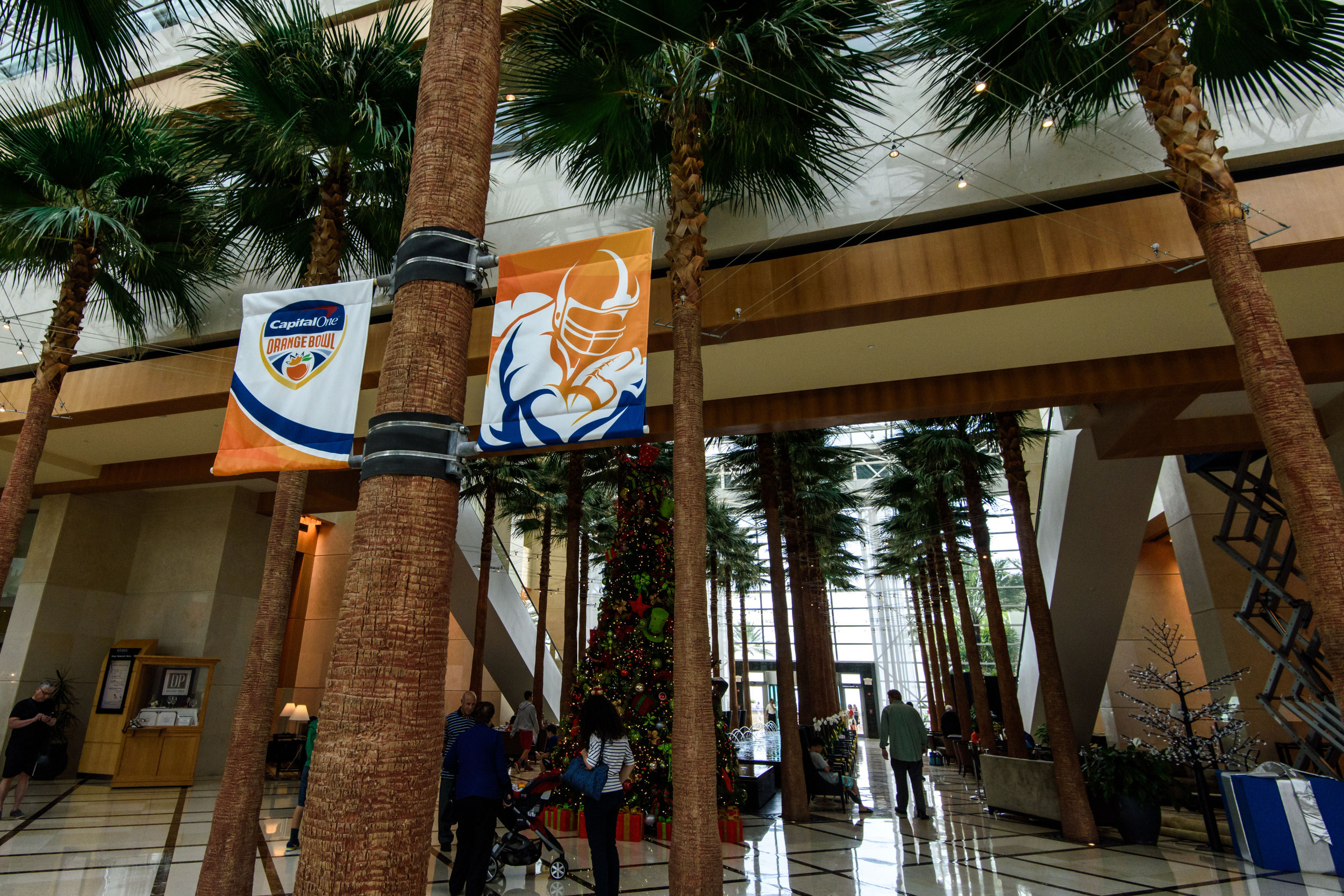The Yellow Jackets are staying at the Diplomat Resort and Spa in Hollywood