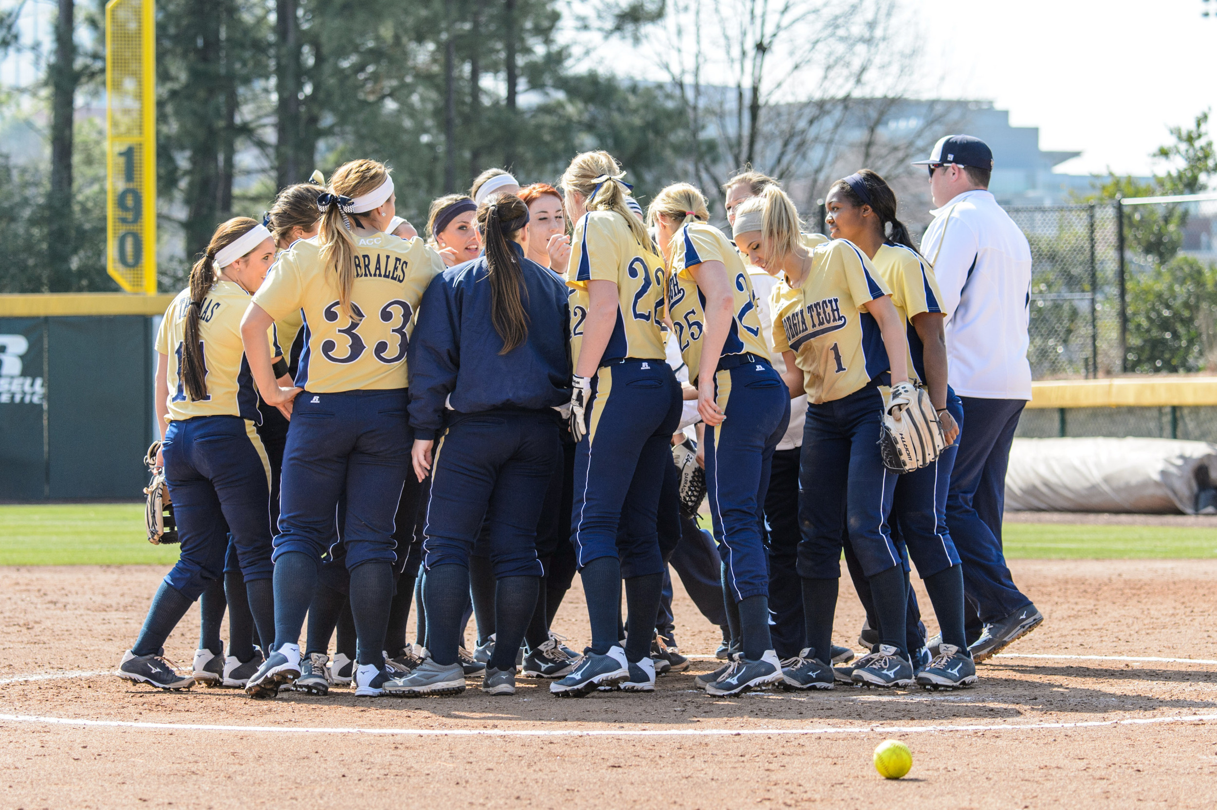 Team huddle