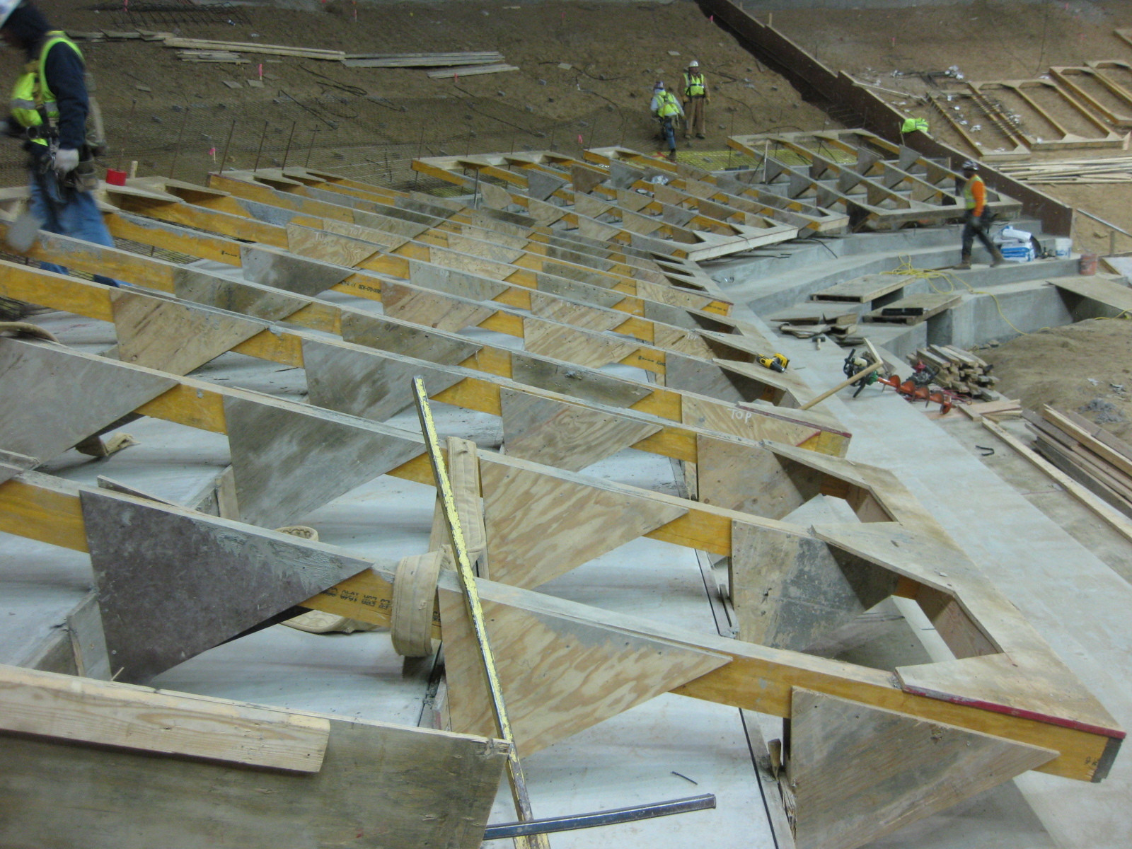 Photos of McCamish Pavilion from Whiting-Turner - February 13, 2012