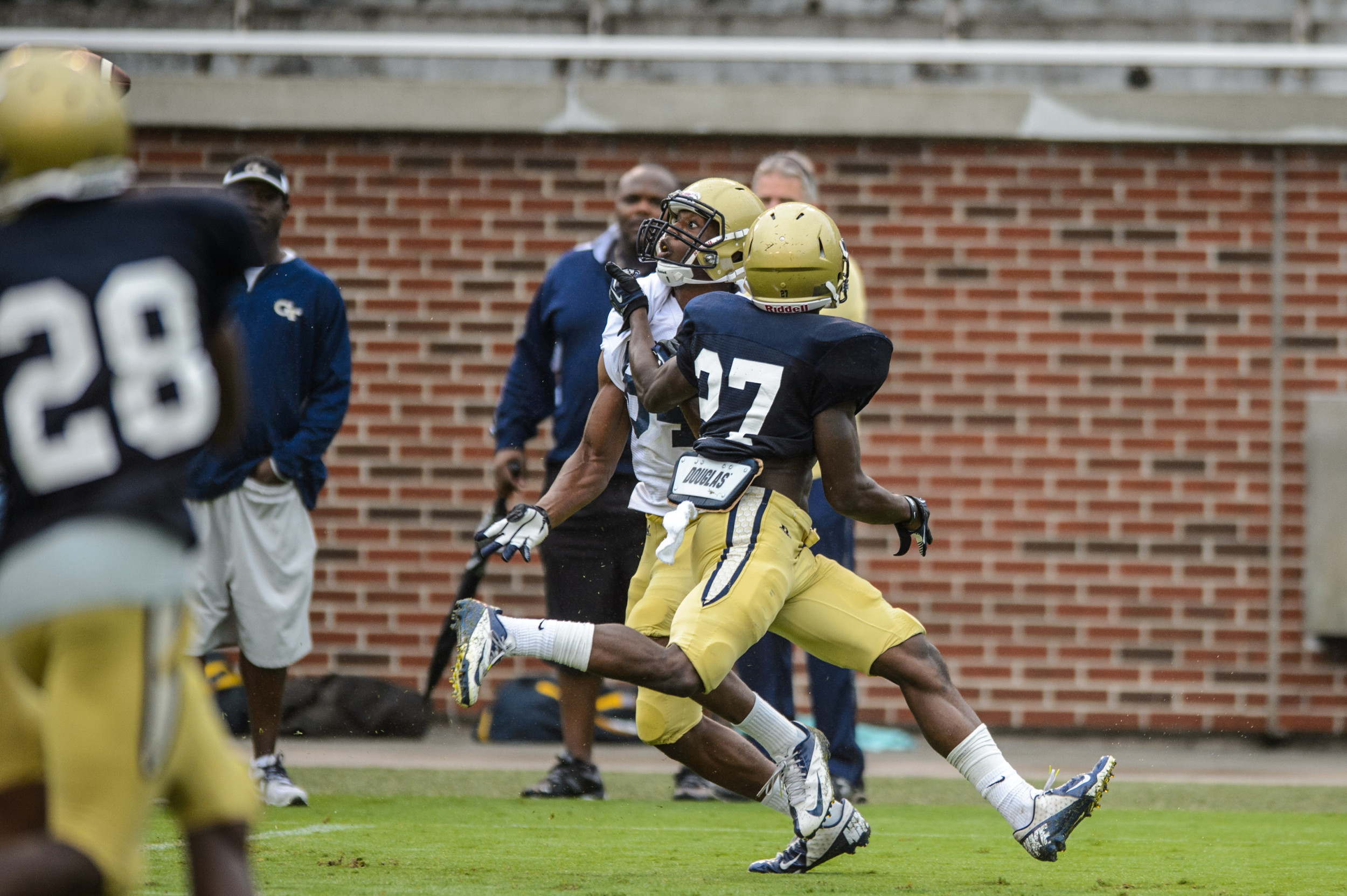 Jackets End #GTCAMP13 With Saturday Scrimmage