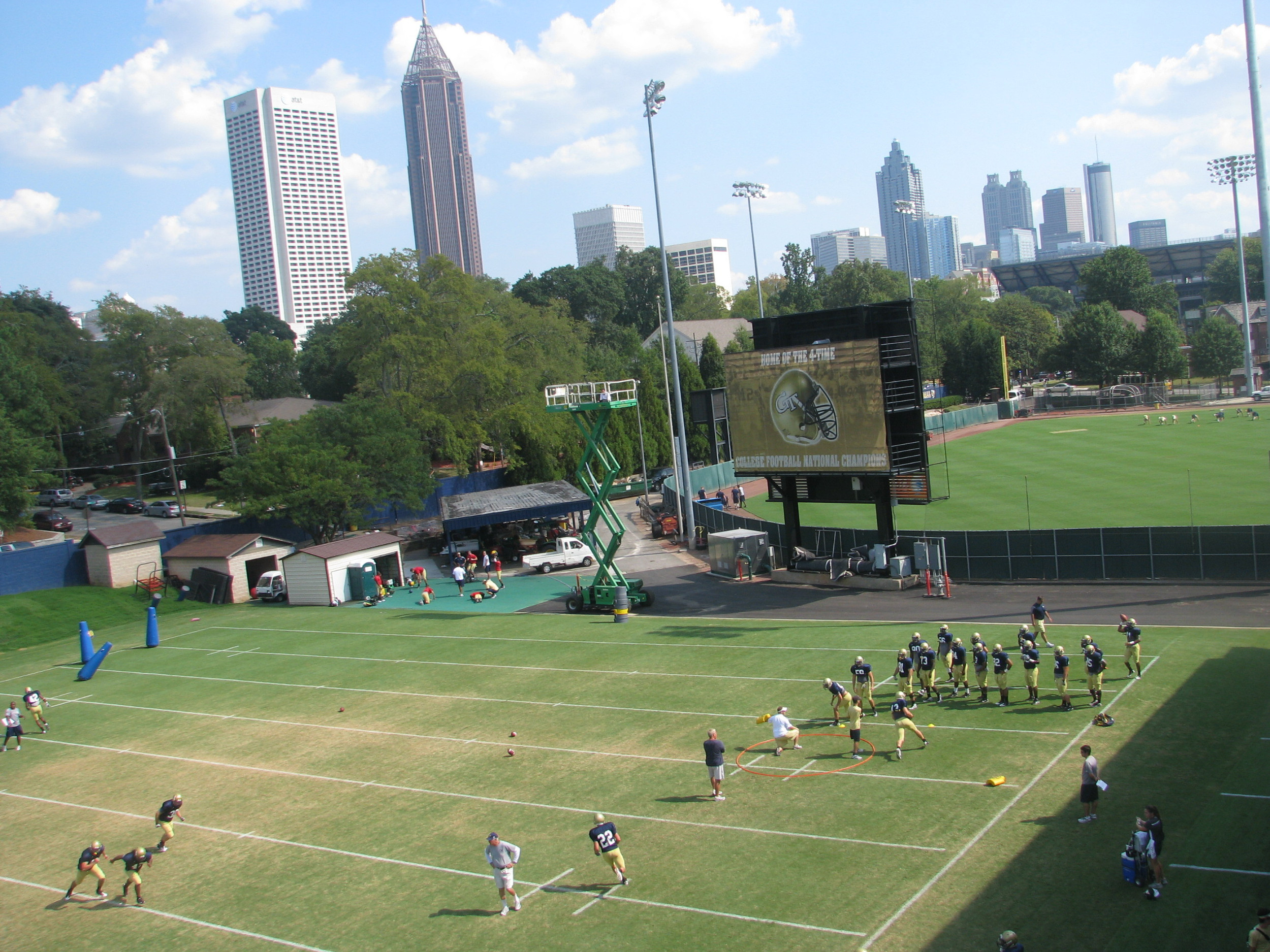 Georgia Tech Football Practice - 8/24/11