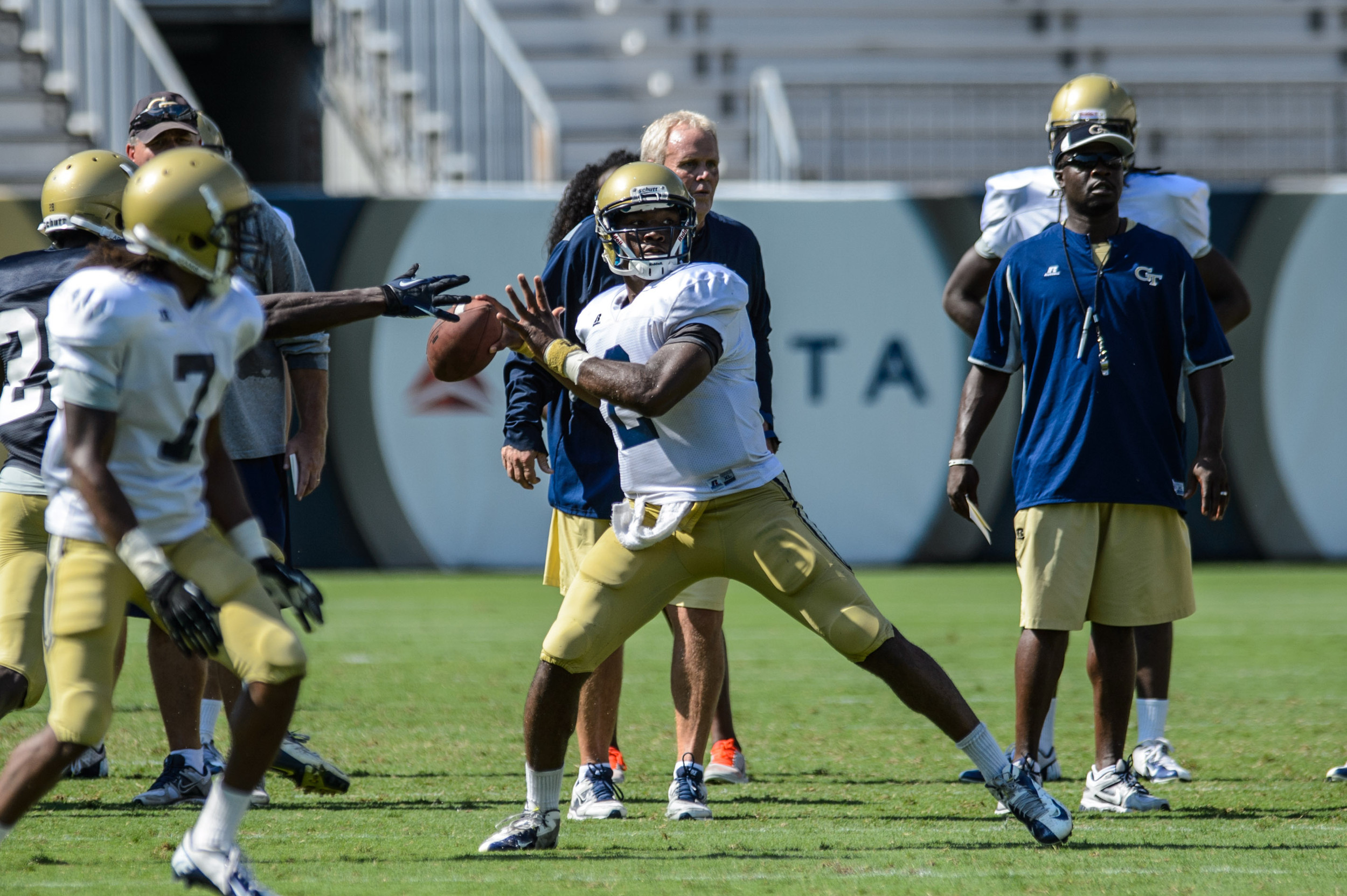 First Scrimmage of #GTCAMP13
