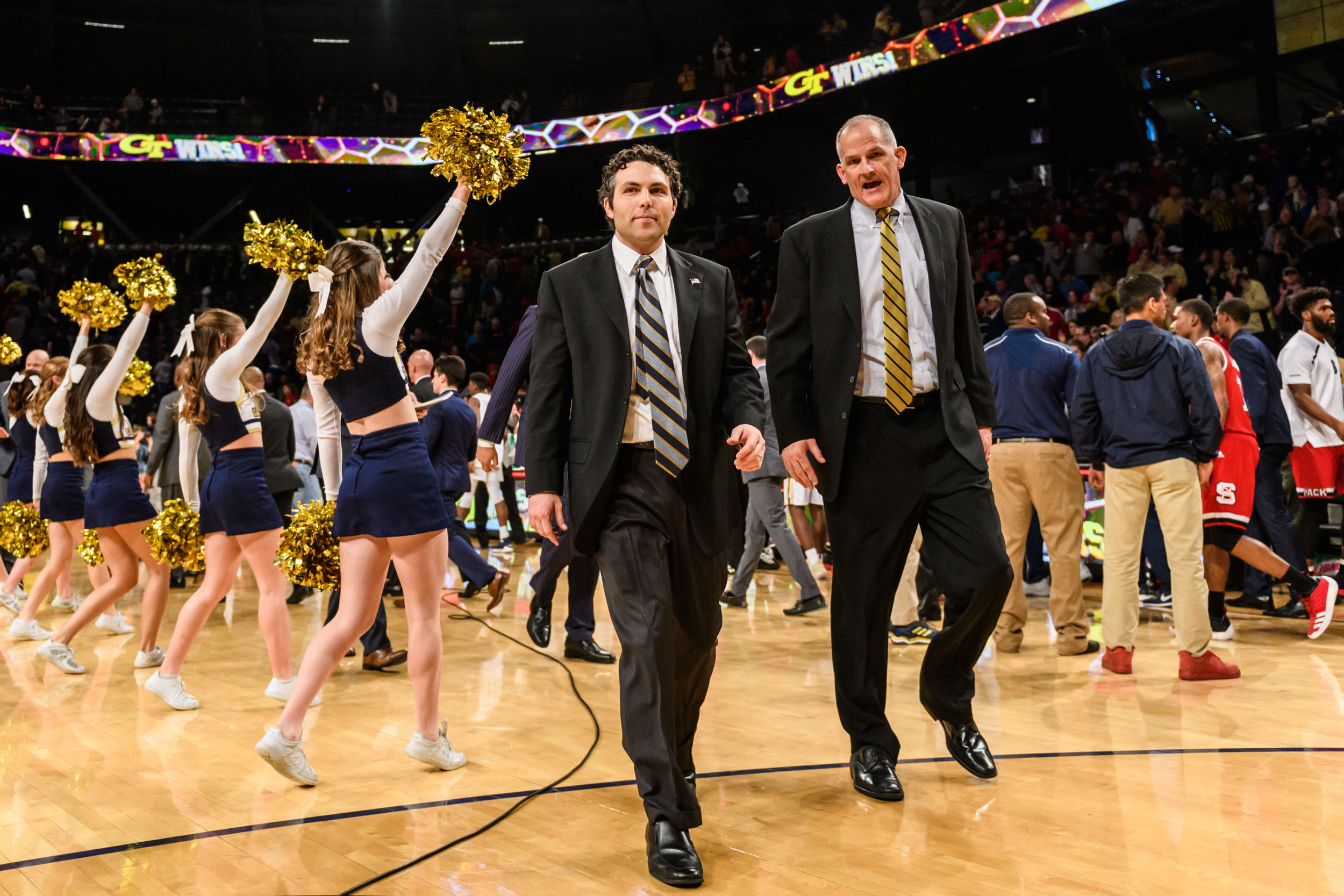 Head Coach Josh Pastner, Assistant Coach Eric Reveno